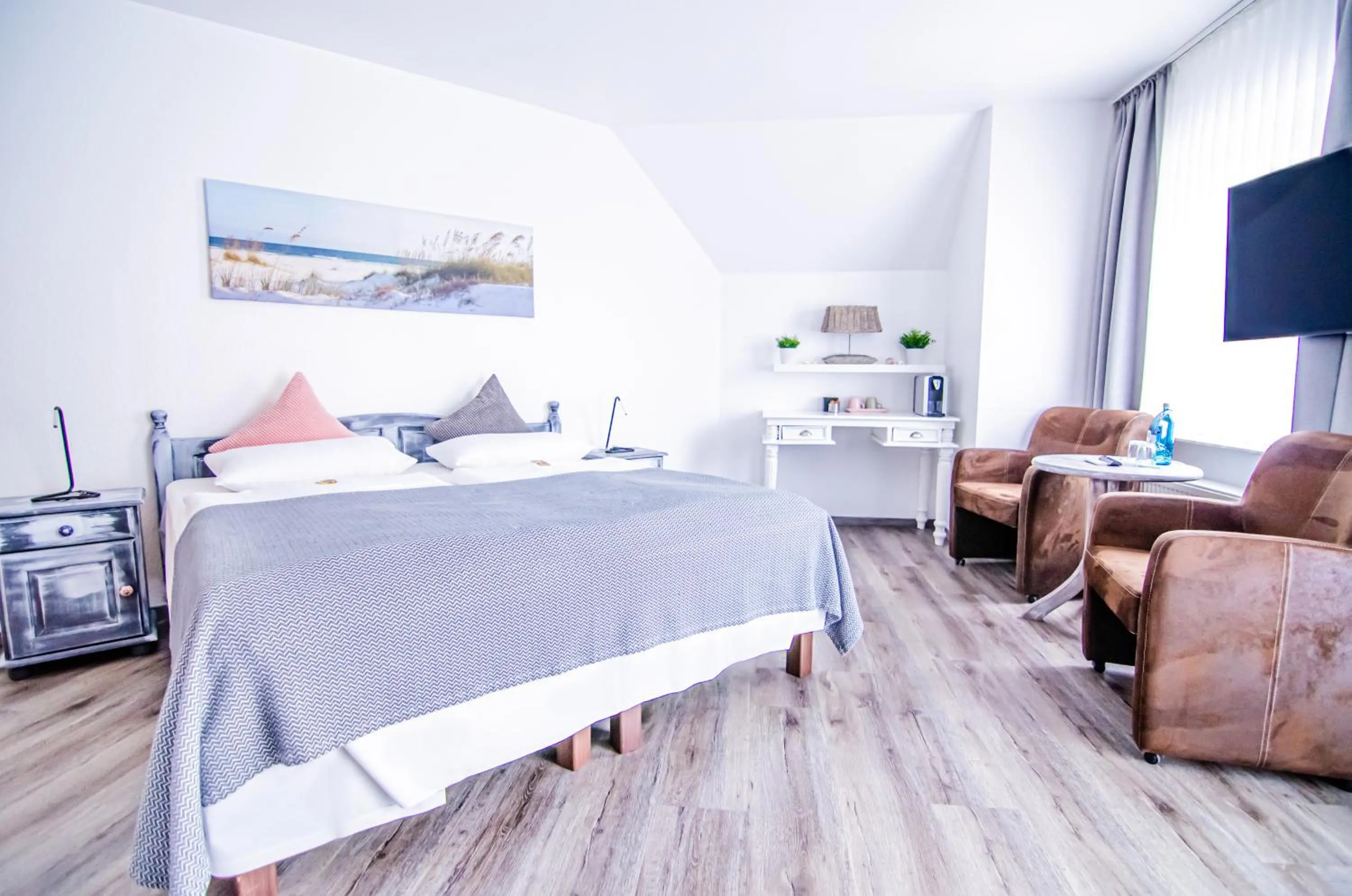 Bed in Hotel Blischke
