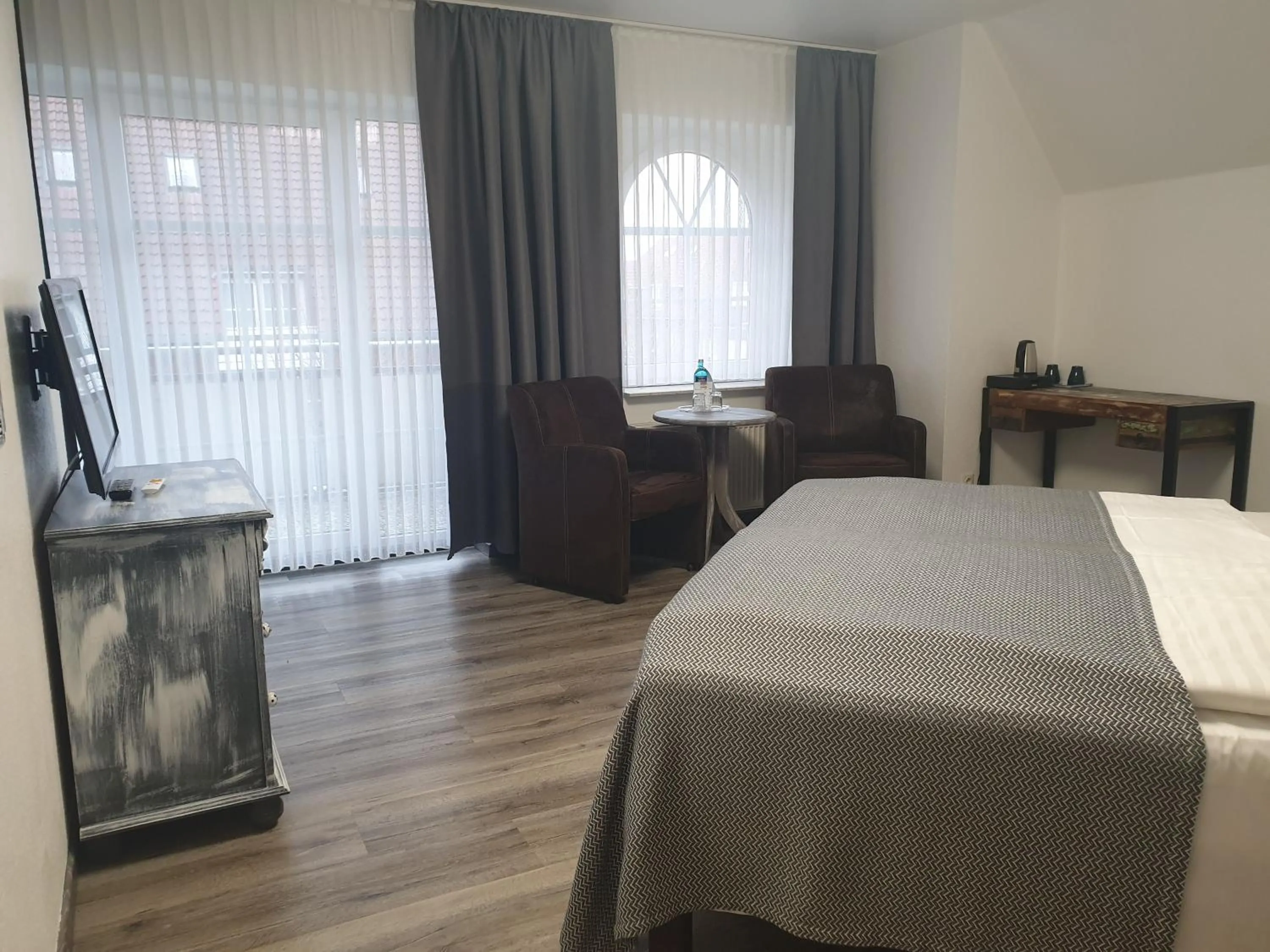 Bed in Hotel Blischke