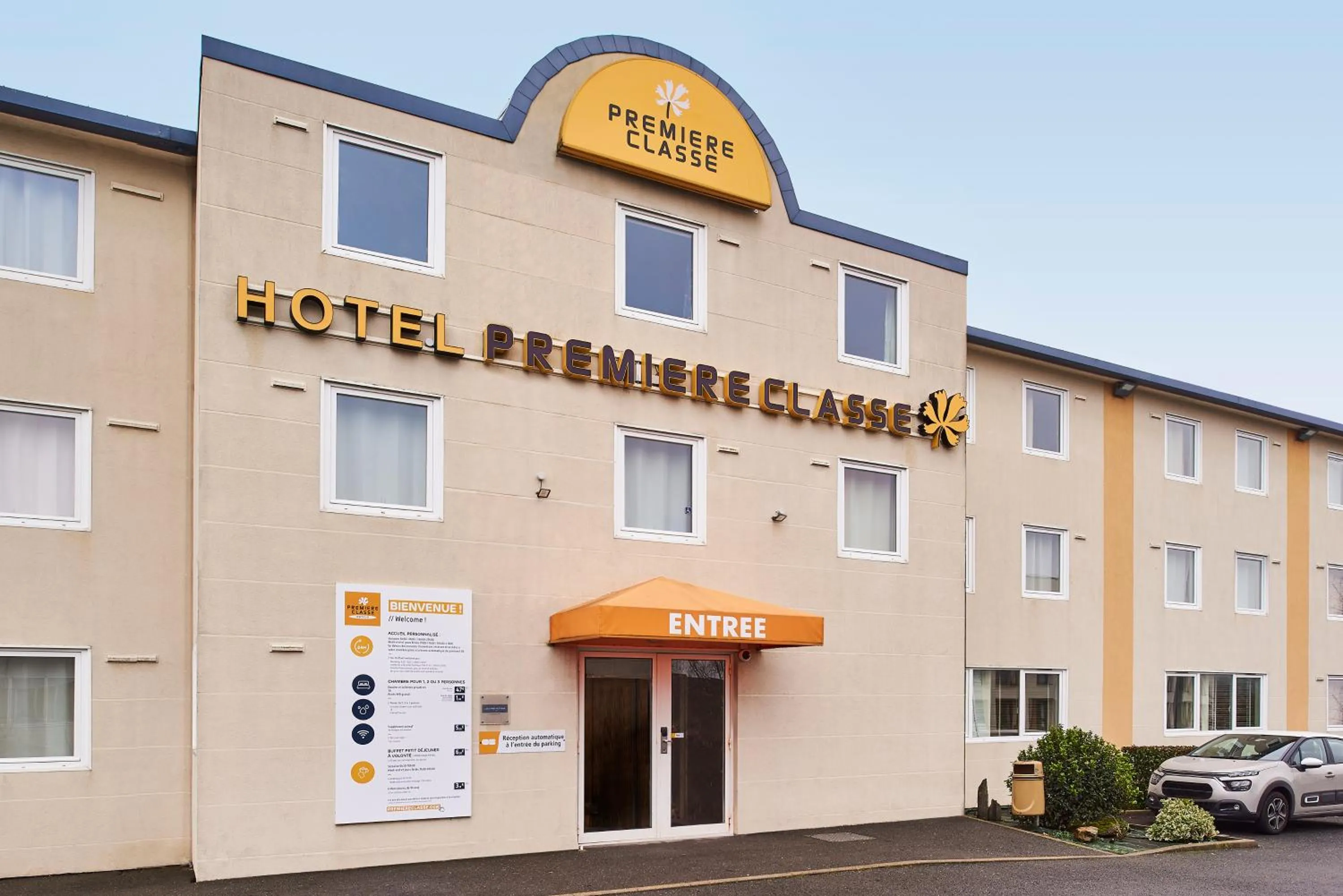 Property logo or sign in Premiere Classe Le Mans Ouest Universite