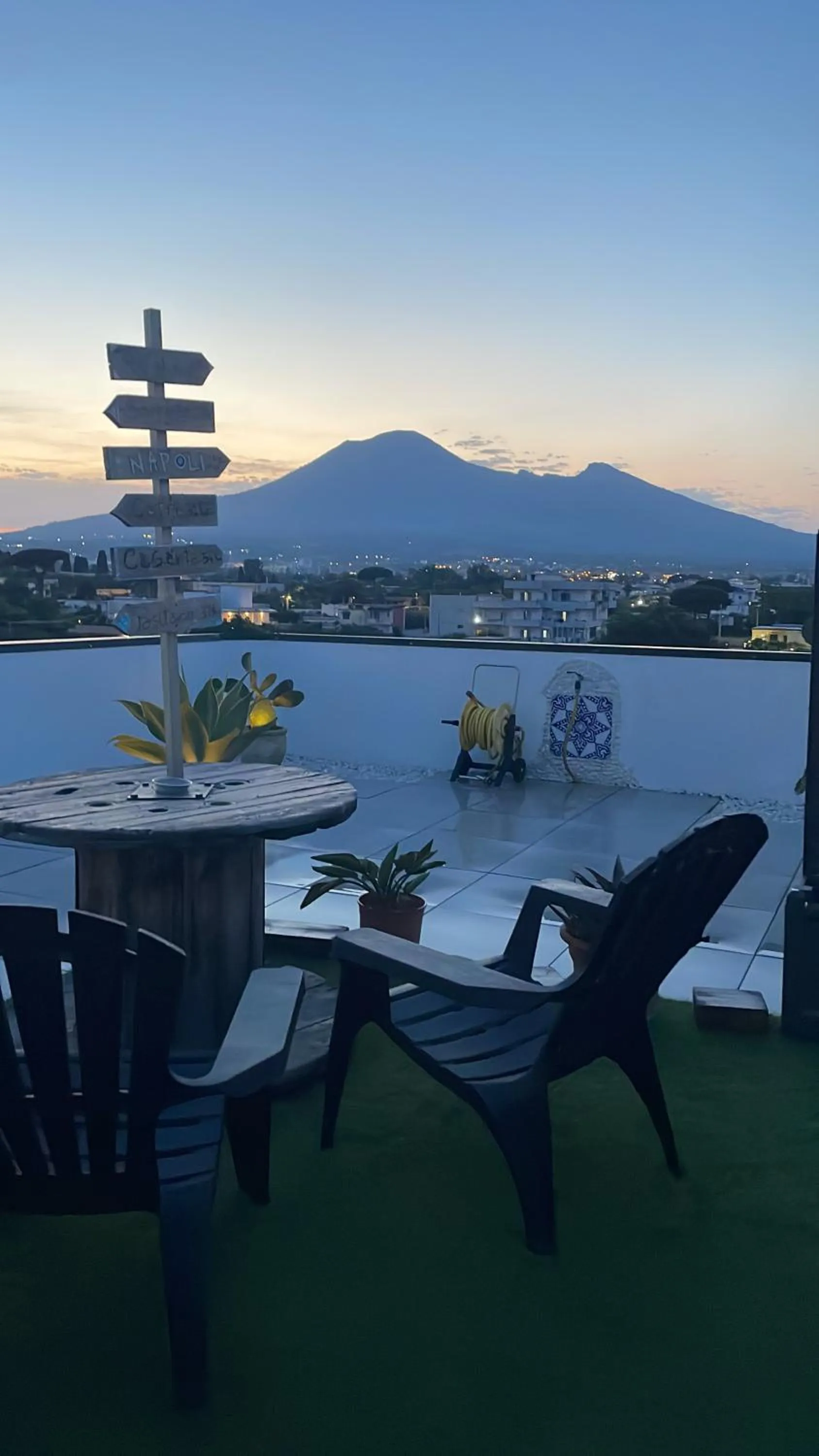 Solarium in B&b Pompei Window