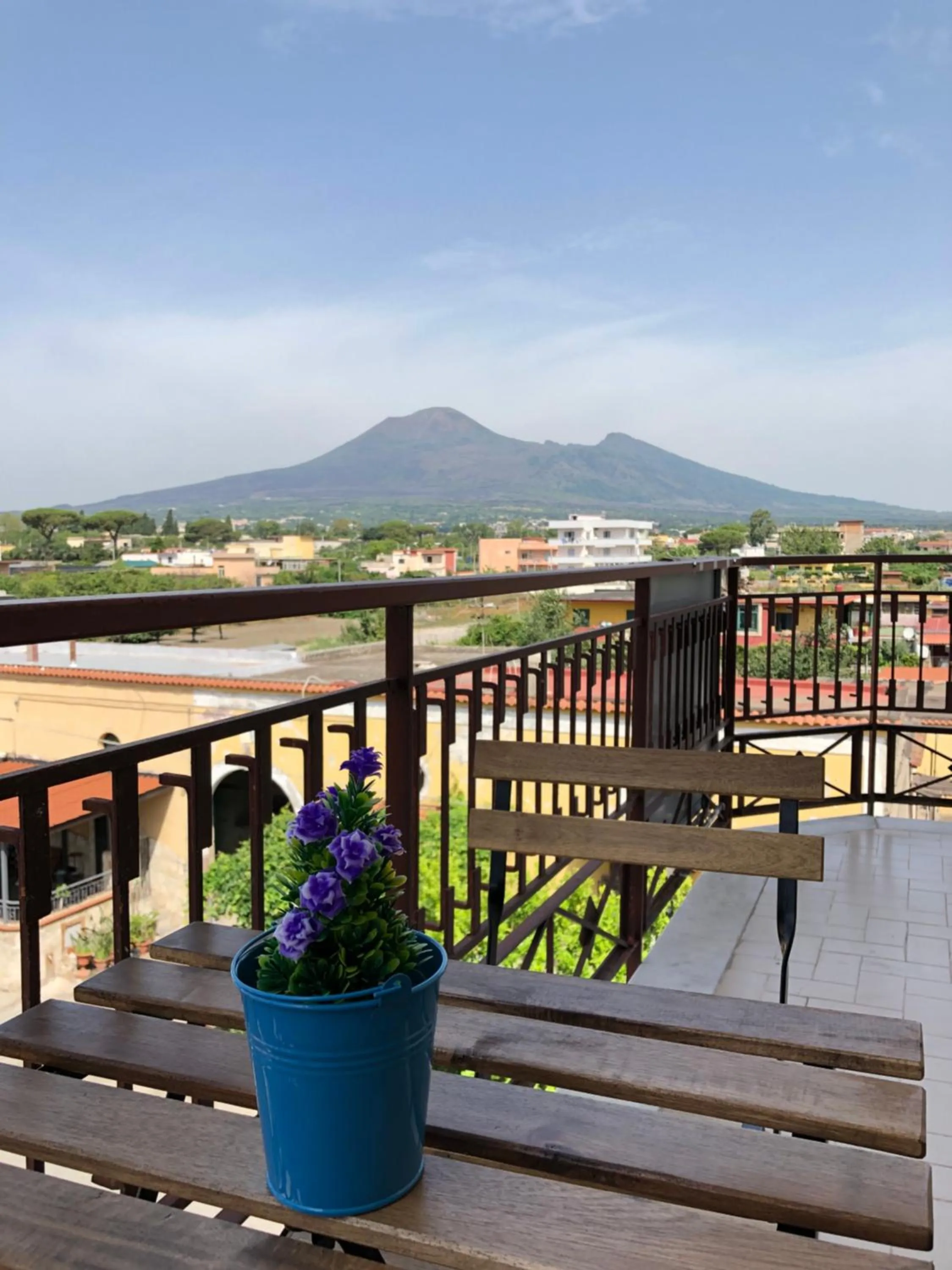 Balcony/Terrace in B&b Pompei Window