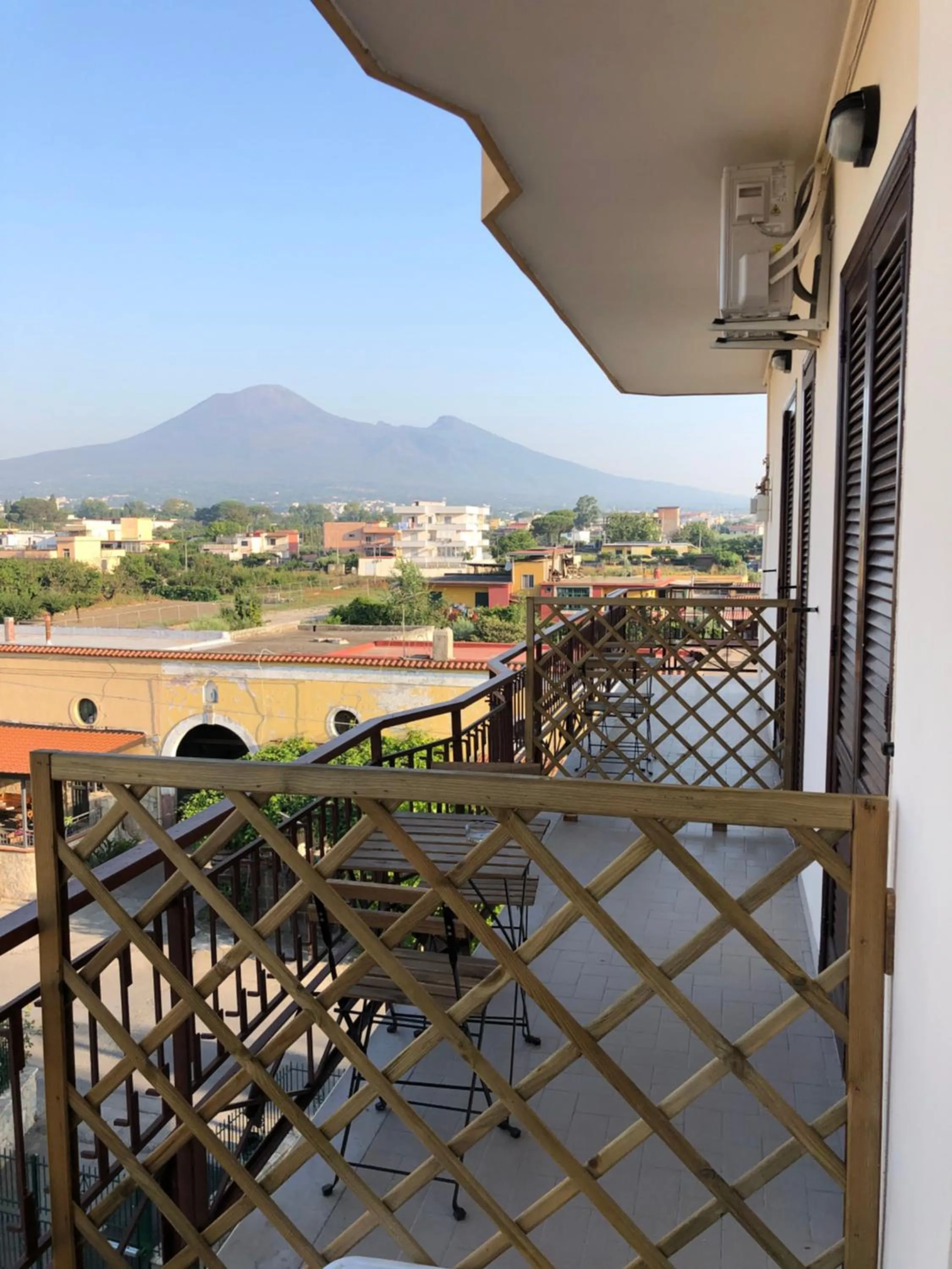 Balcony/Terrace in B&b Pompei Window