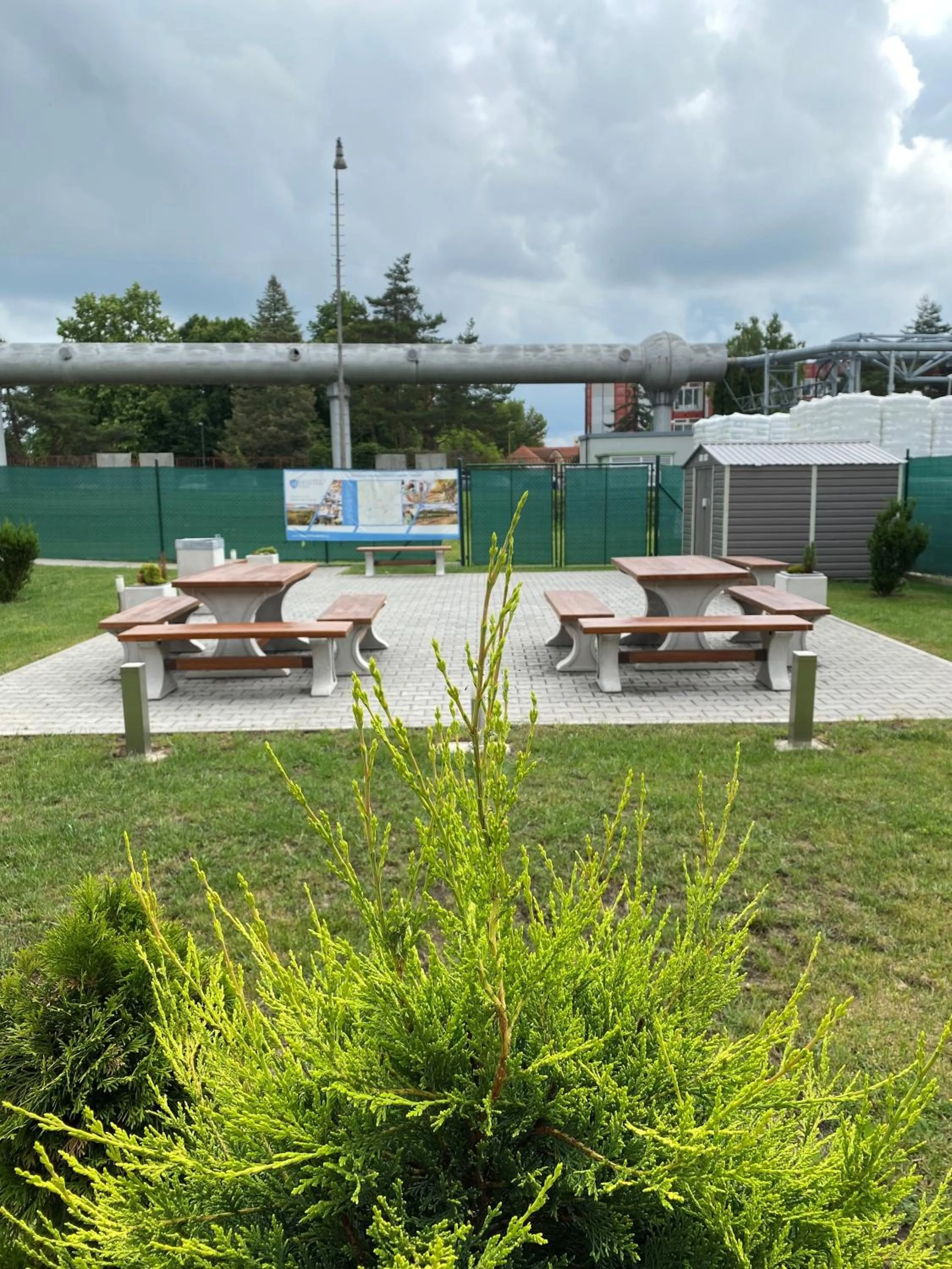 Garden in Hostel Hodonín
