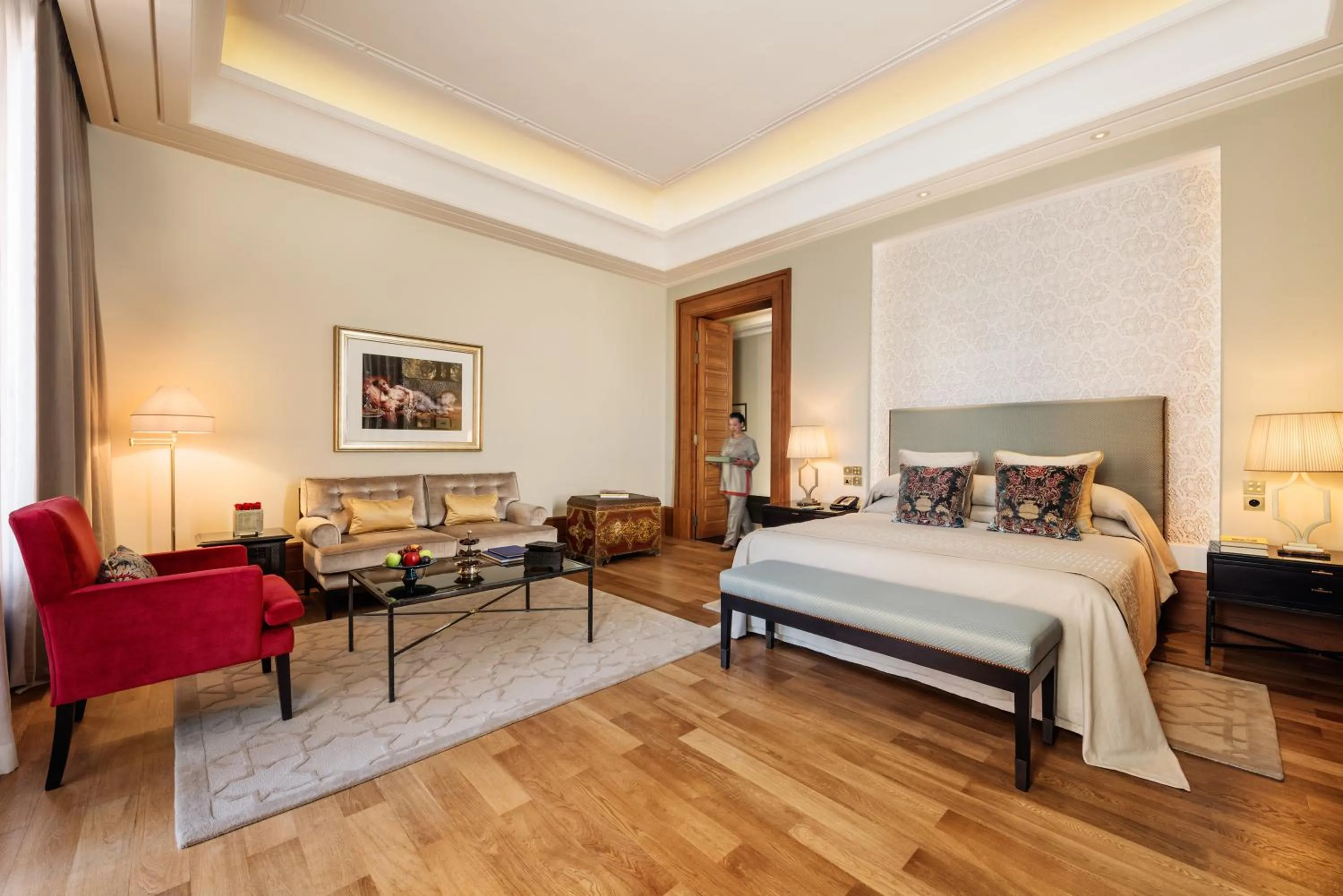 Bedroom, Bed in The Oberoi Marrakech