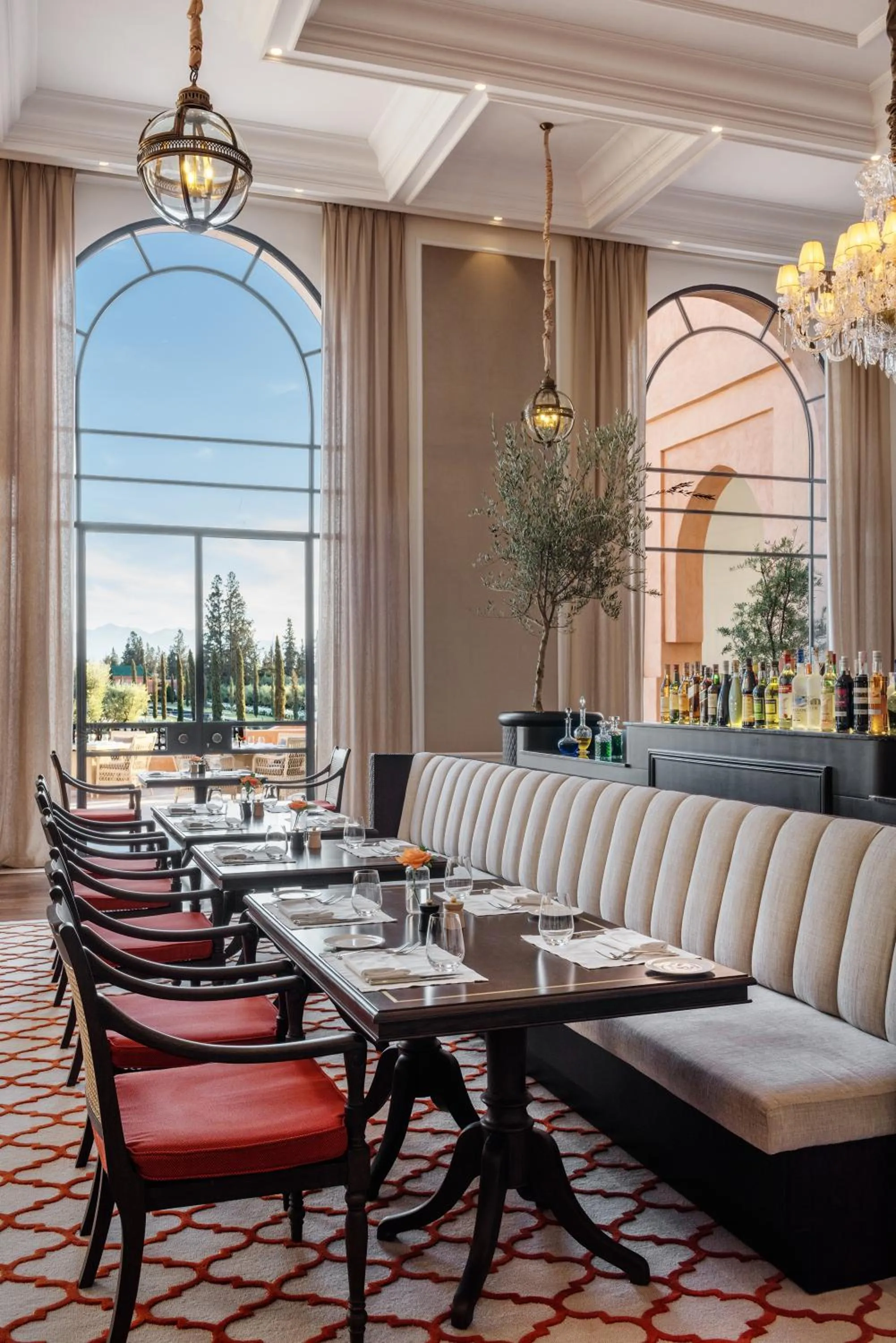 Restaurant/places to eat in The Oberoi Marrakech