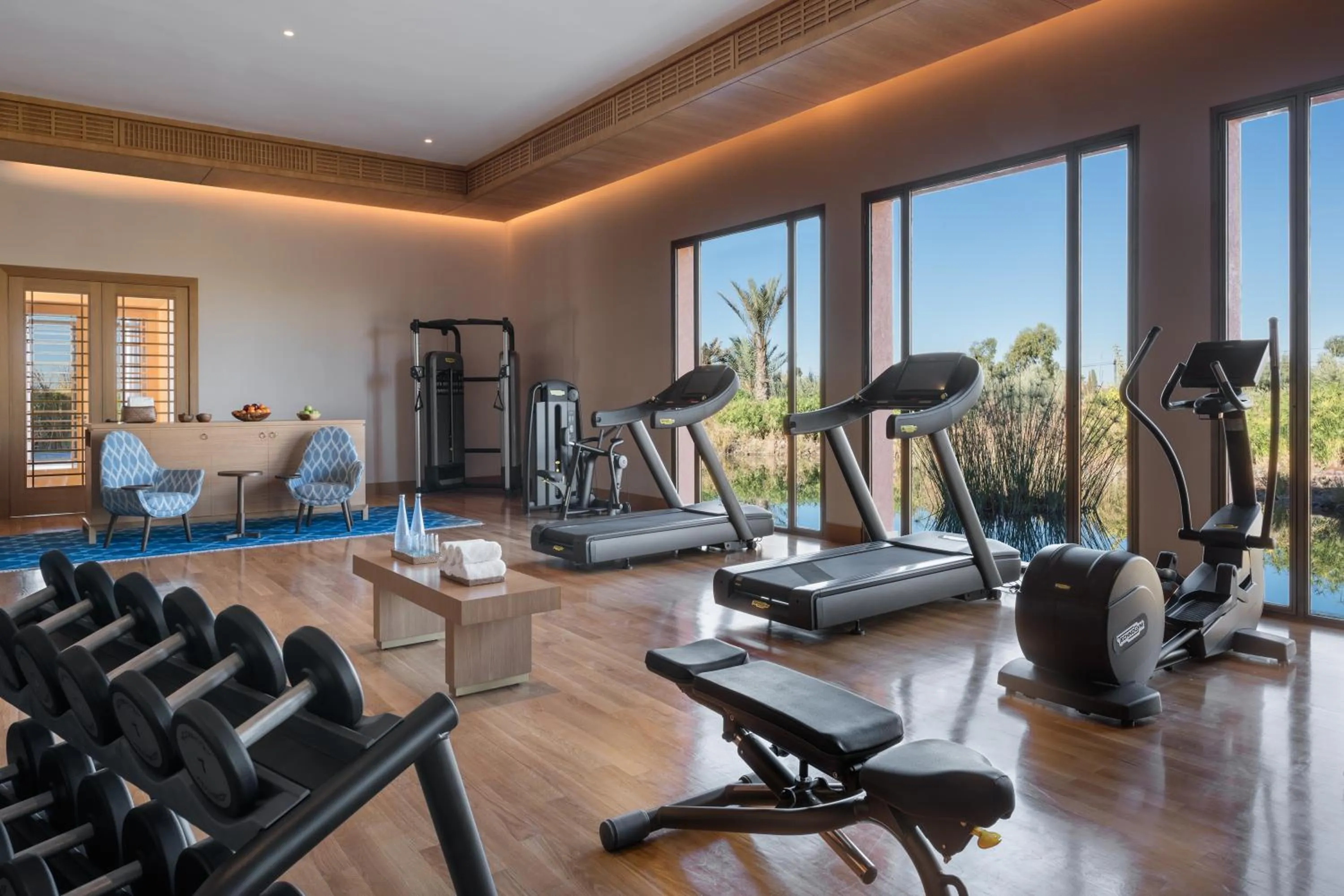 Fitness centre/facilities in The Oberoi Marrakech