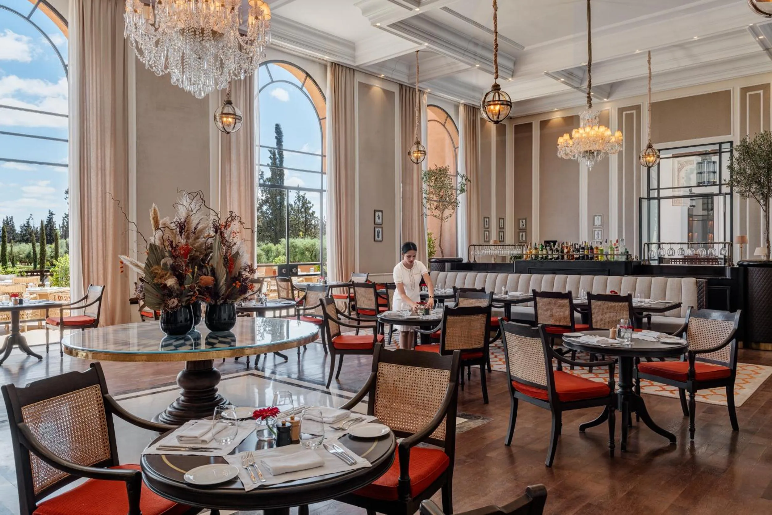 Restaurant/places to eat in The Oberoi Marrakech