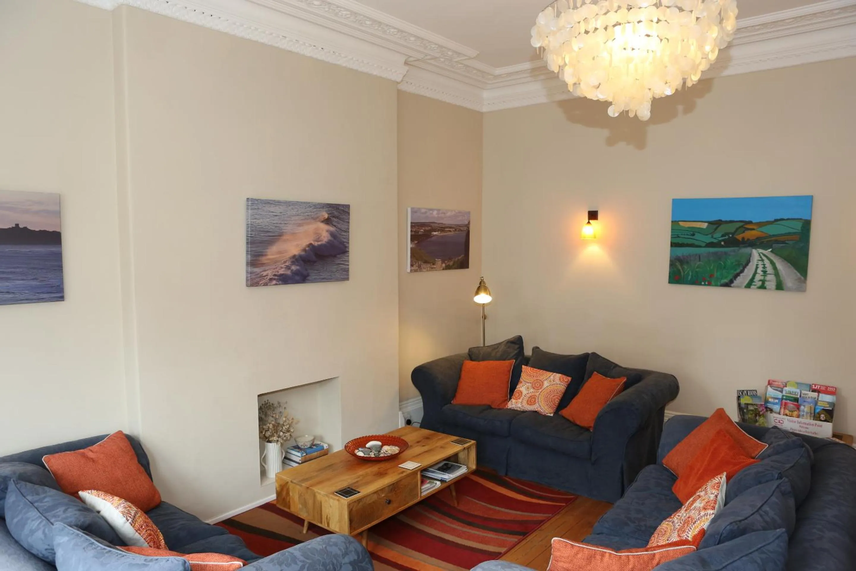 Living room in The Waves