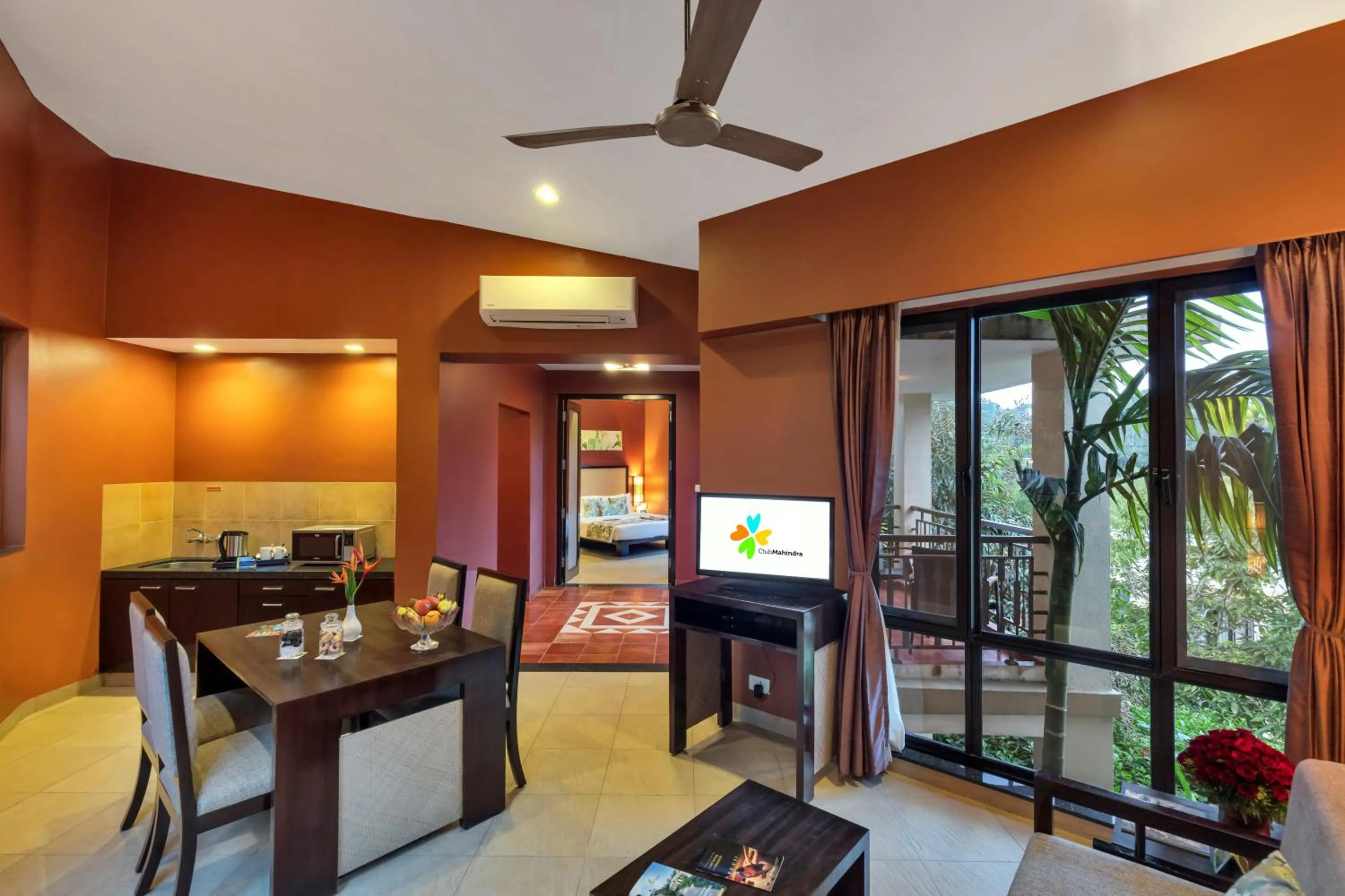 Kitchen or kitchenette in Club Mahindra Virajpet, Coorg