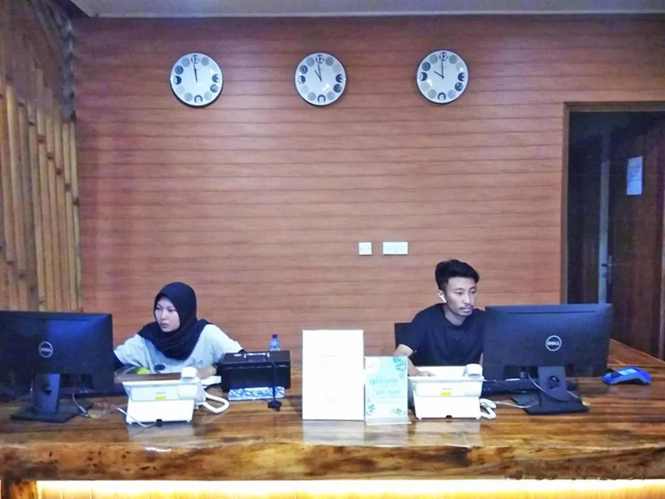 Lobby or reception in Wah Resort Gili Trawangan