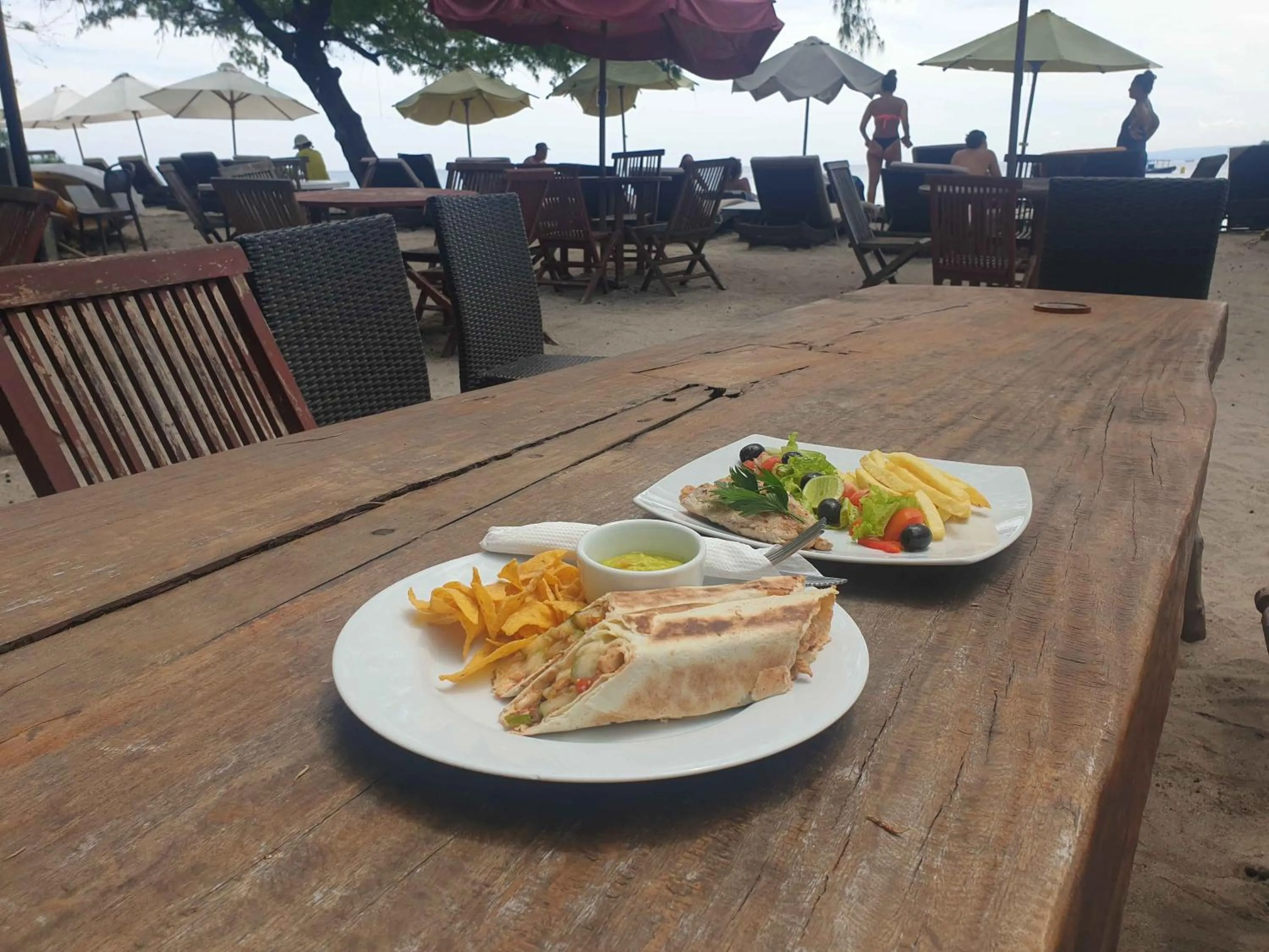 Restaurant/places to eat in Wah Resort Gili Trawangan