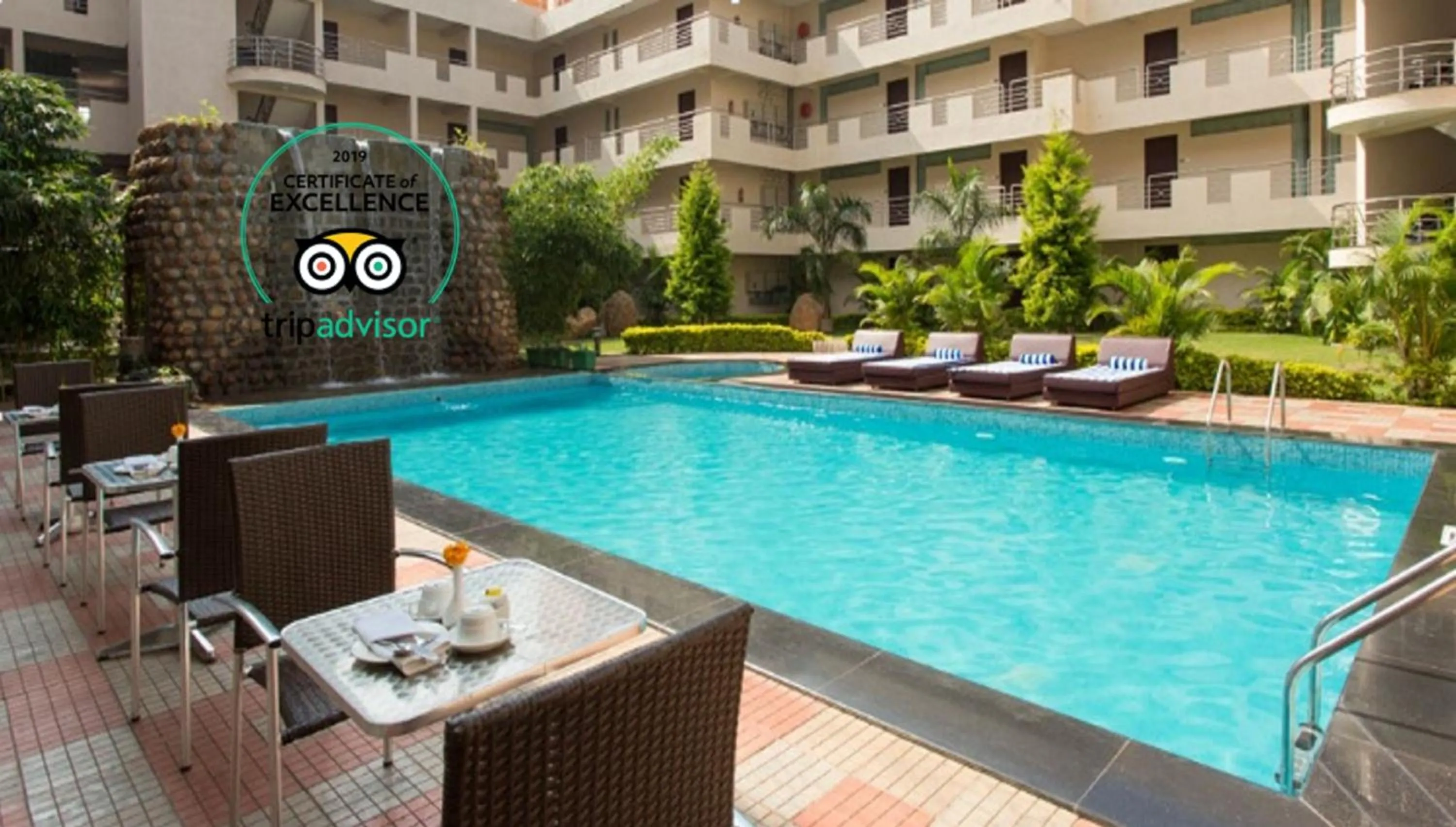 Swimming pool in Sterling Yelagiri