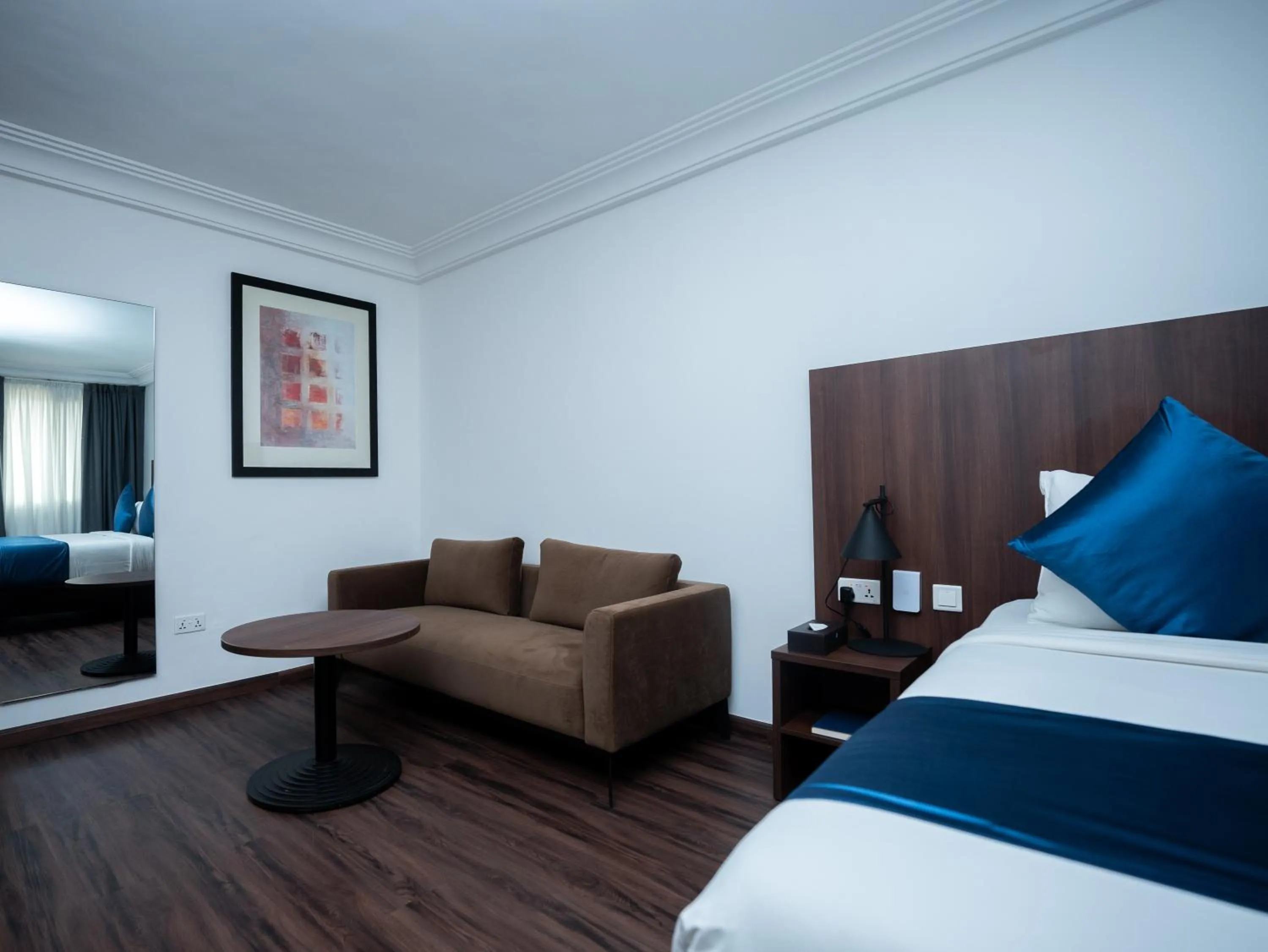 View (from property/room), Bed in Alisa Hotel North Ridge