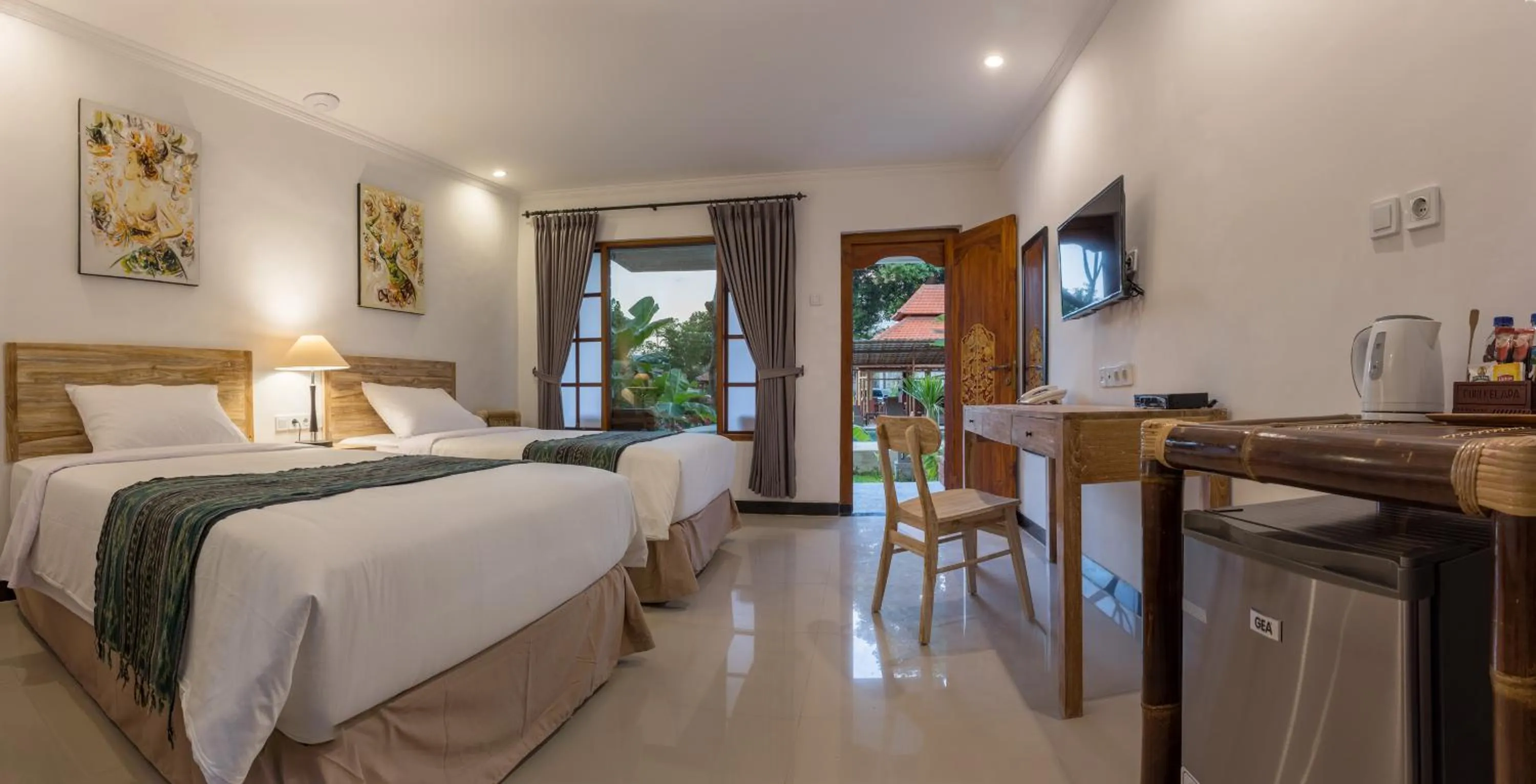 Bedroom, Bed in Sanur Lodge