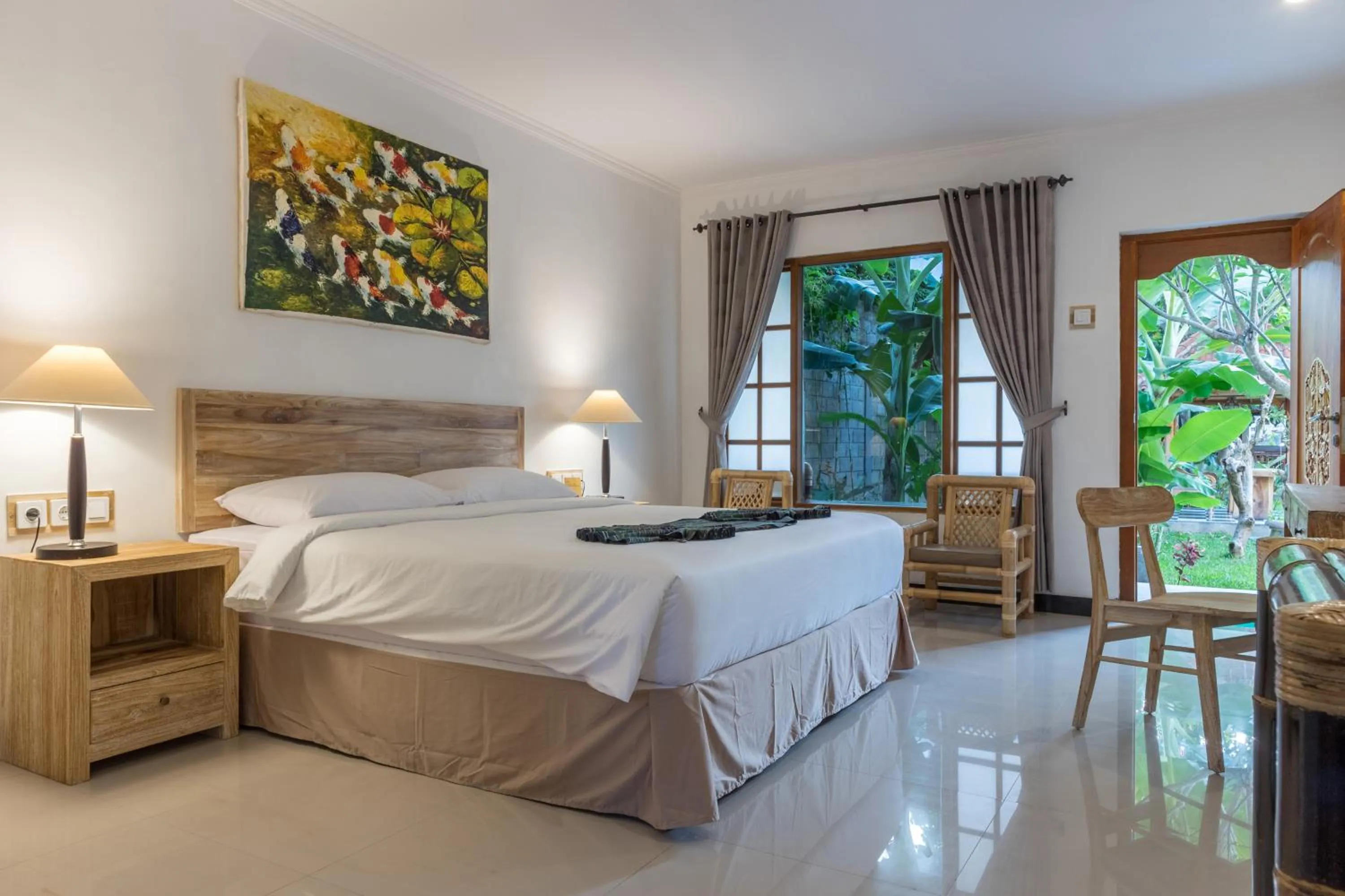 Bedroom, Bed in Sanur Lodge