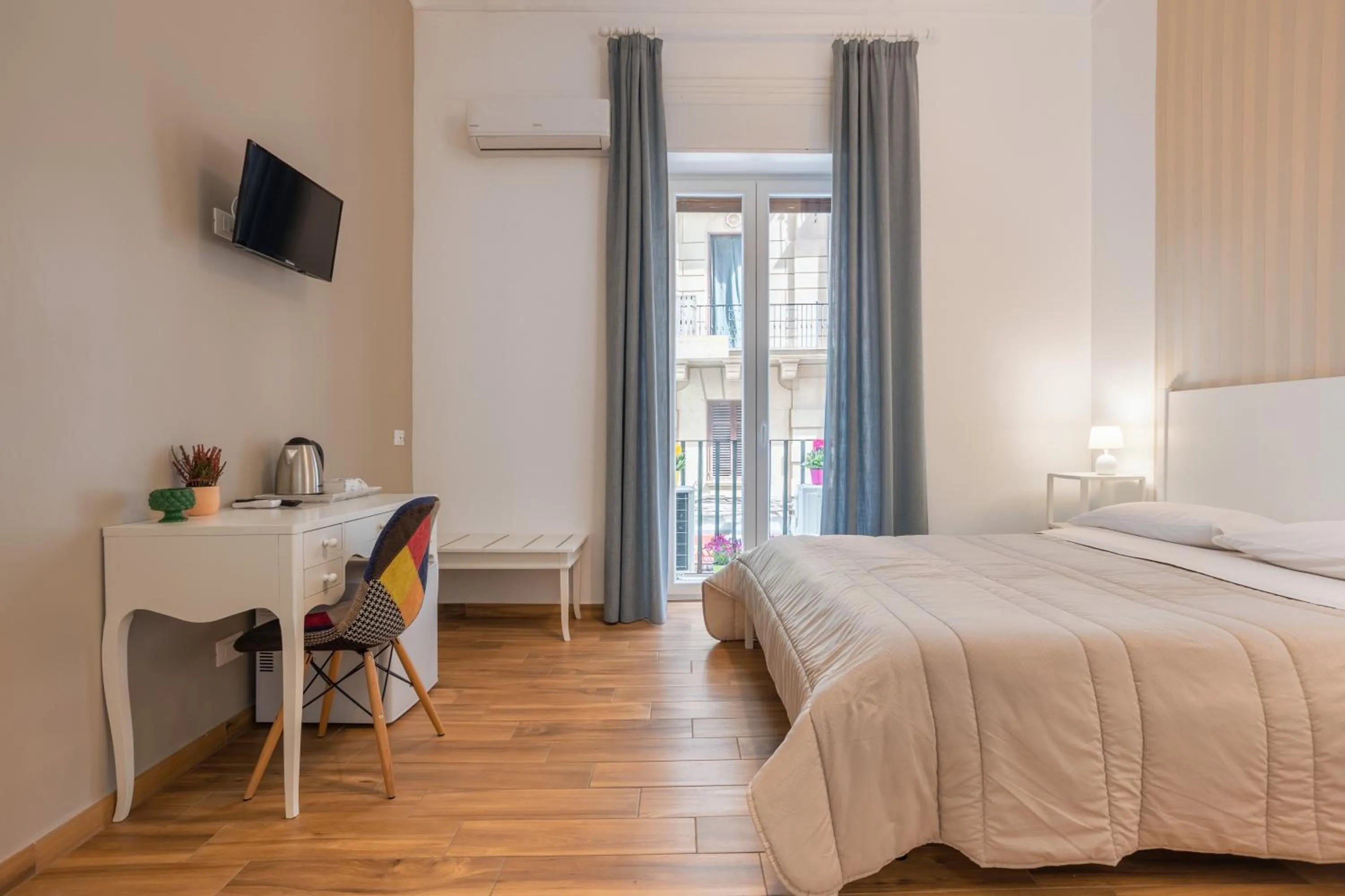 Bed in B&B Palermo Bella Rooms and Suites