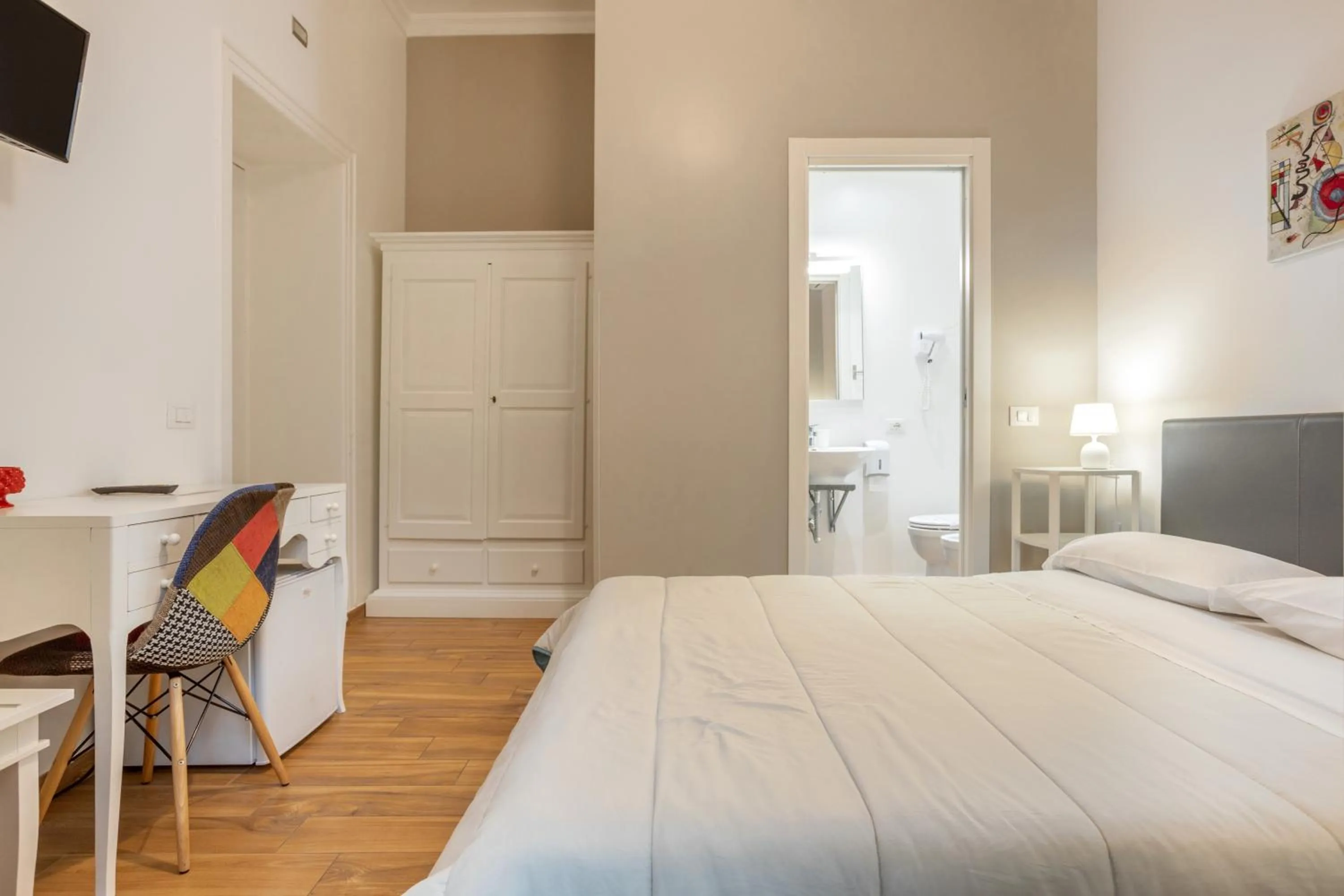 Bed in B&B Palermo Bella Rooms and Suites