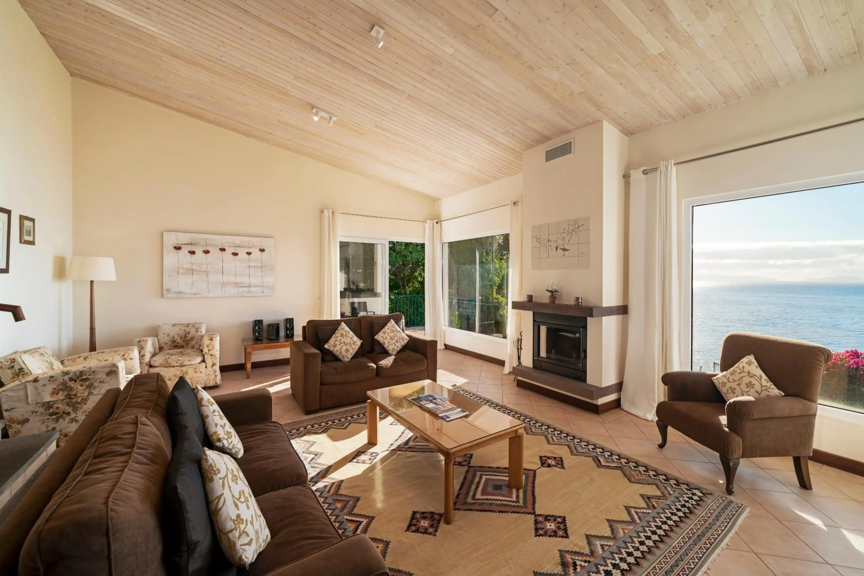 Living room in Villa Albatroz