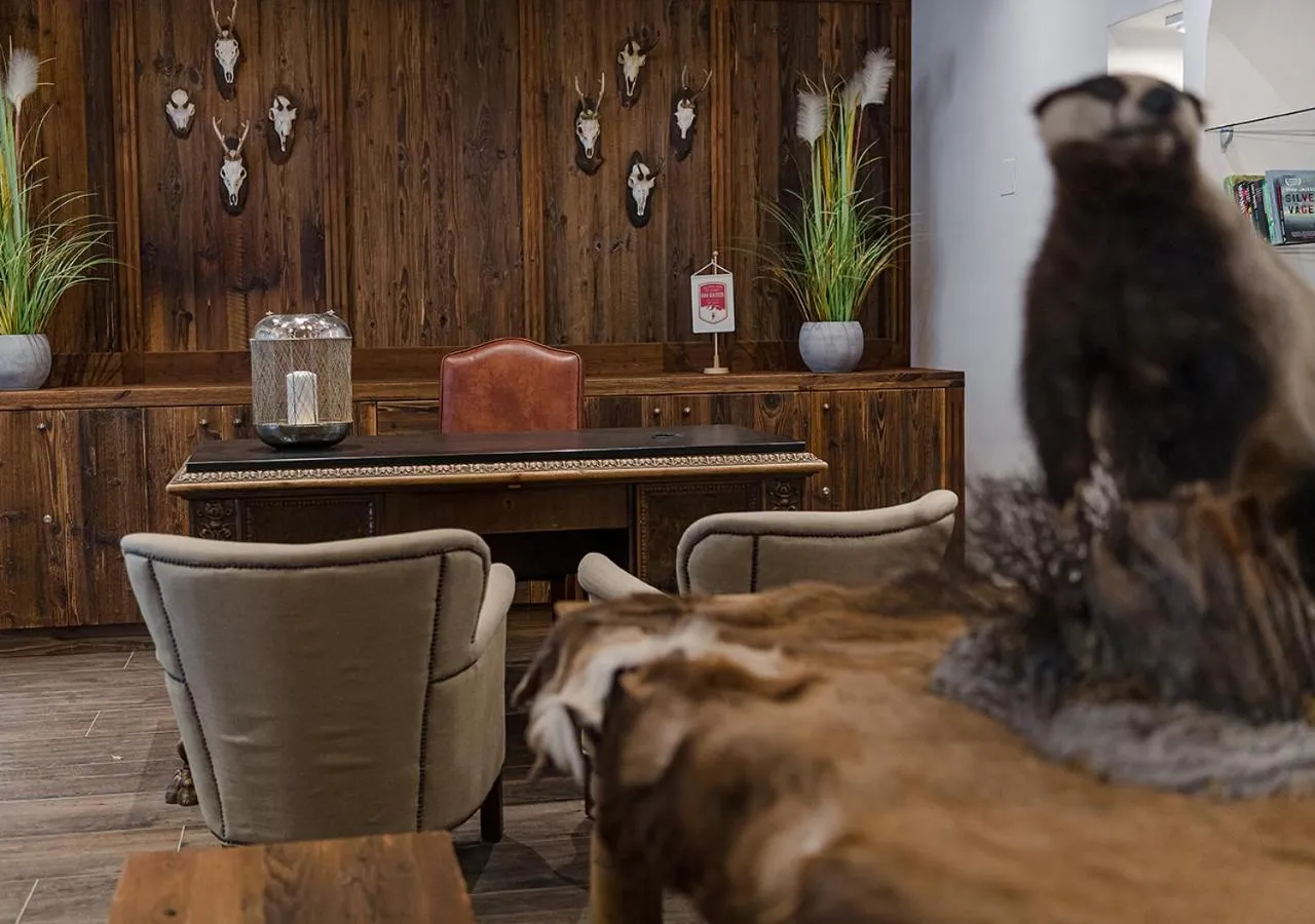 Lobby or reception in Hotel Goethehof