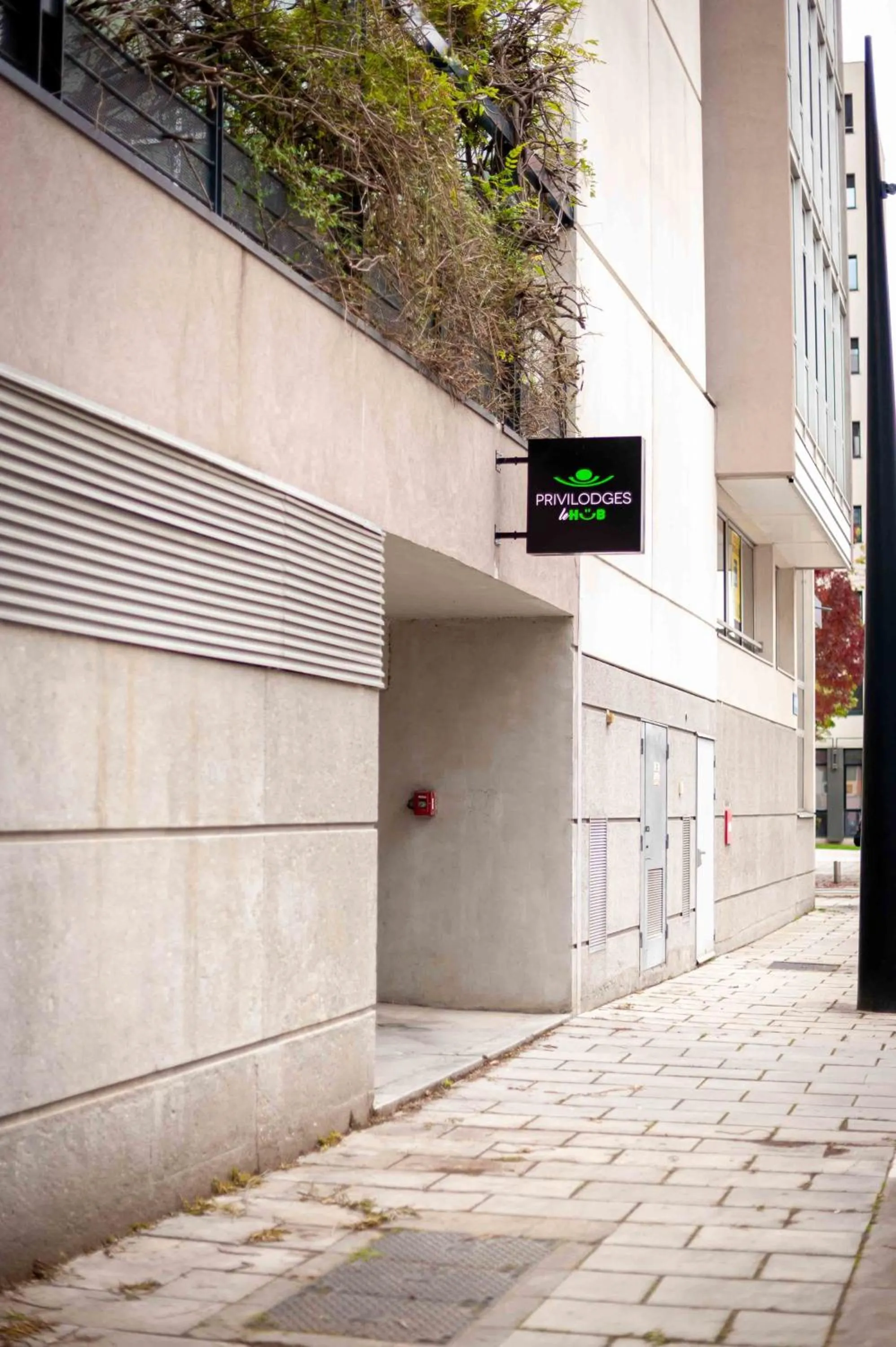 Parking in Apparthotel Le Hüb Grenoble