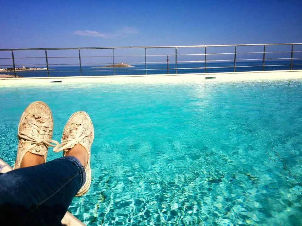 Swimming pool in Bellevue del Golfo Hotel & Spa