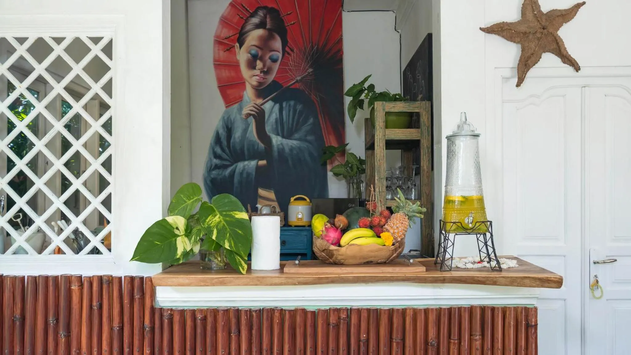 kitchen in The Ocean Luxury Villas