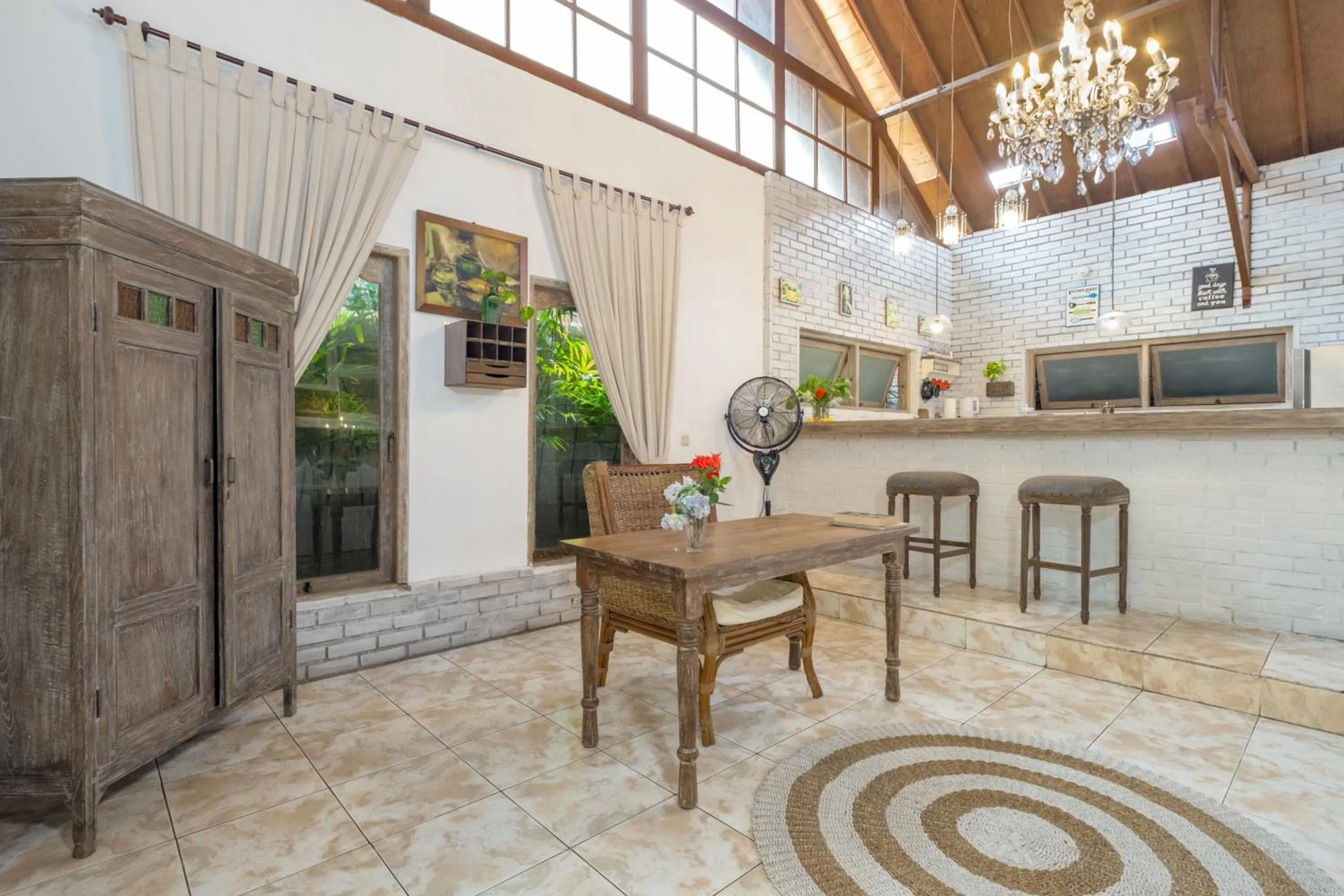Living room in The Ocean Luxury Villas