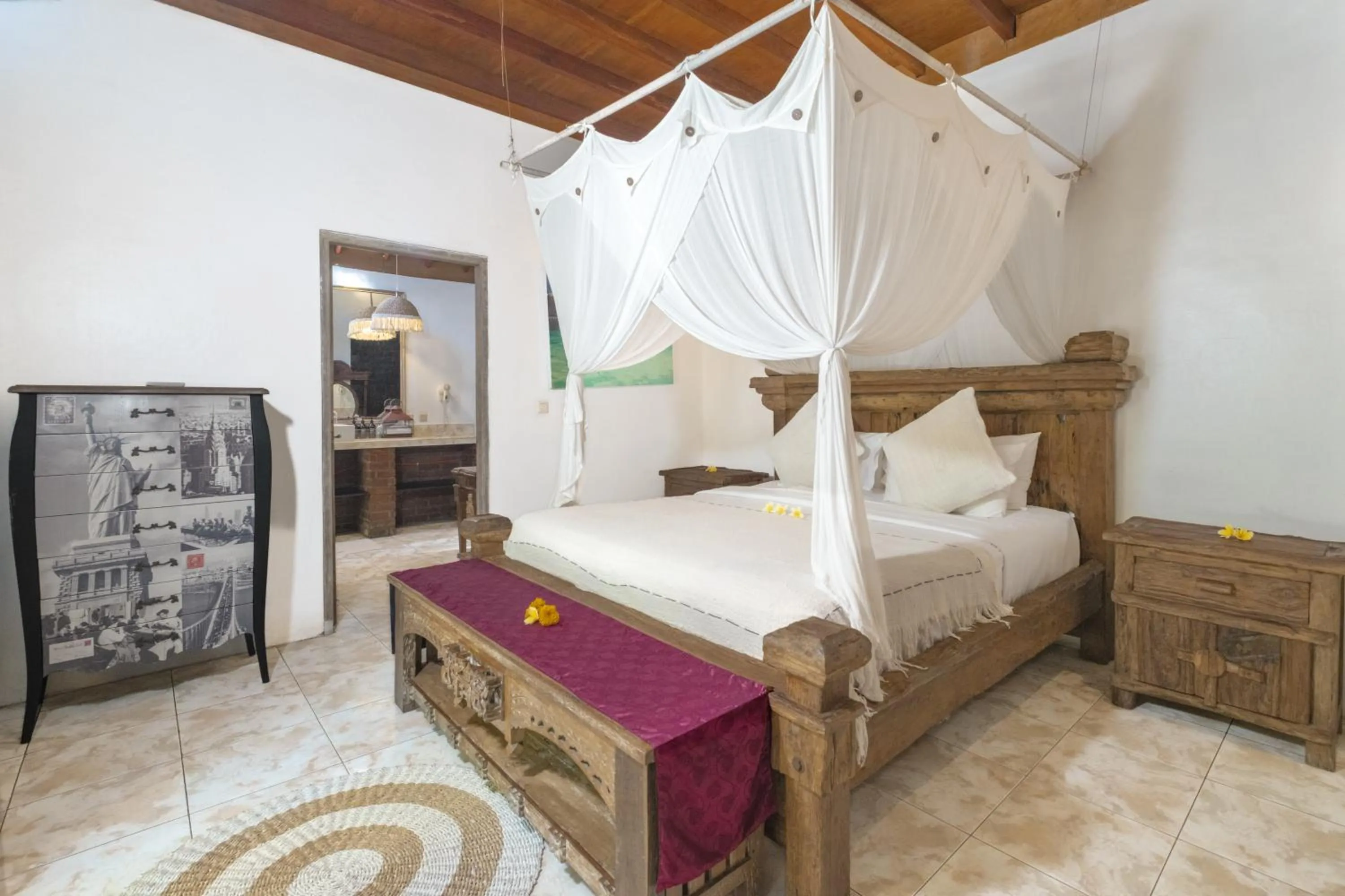 Bedroom, Bed in The Ocean Luxury Villas