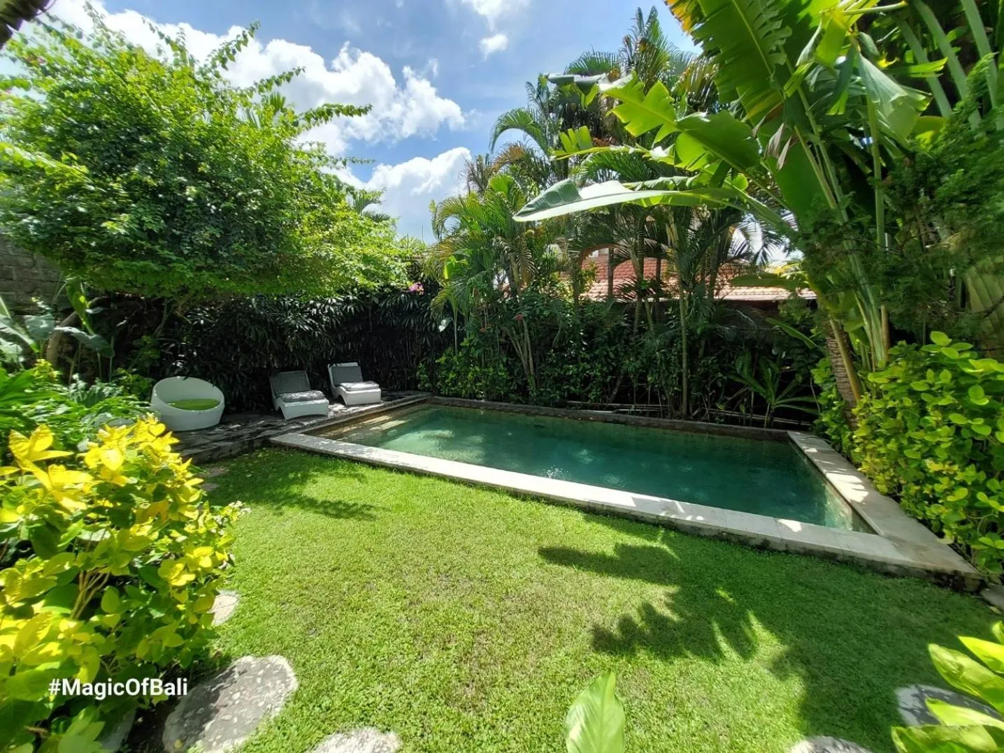 Garden in The Ocean Luxury Villas