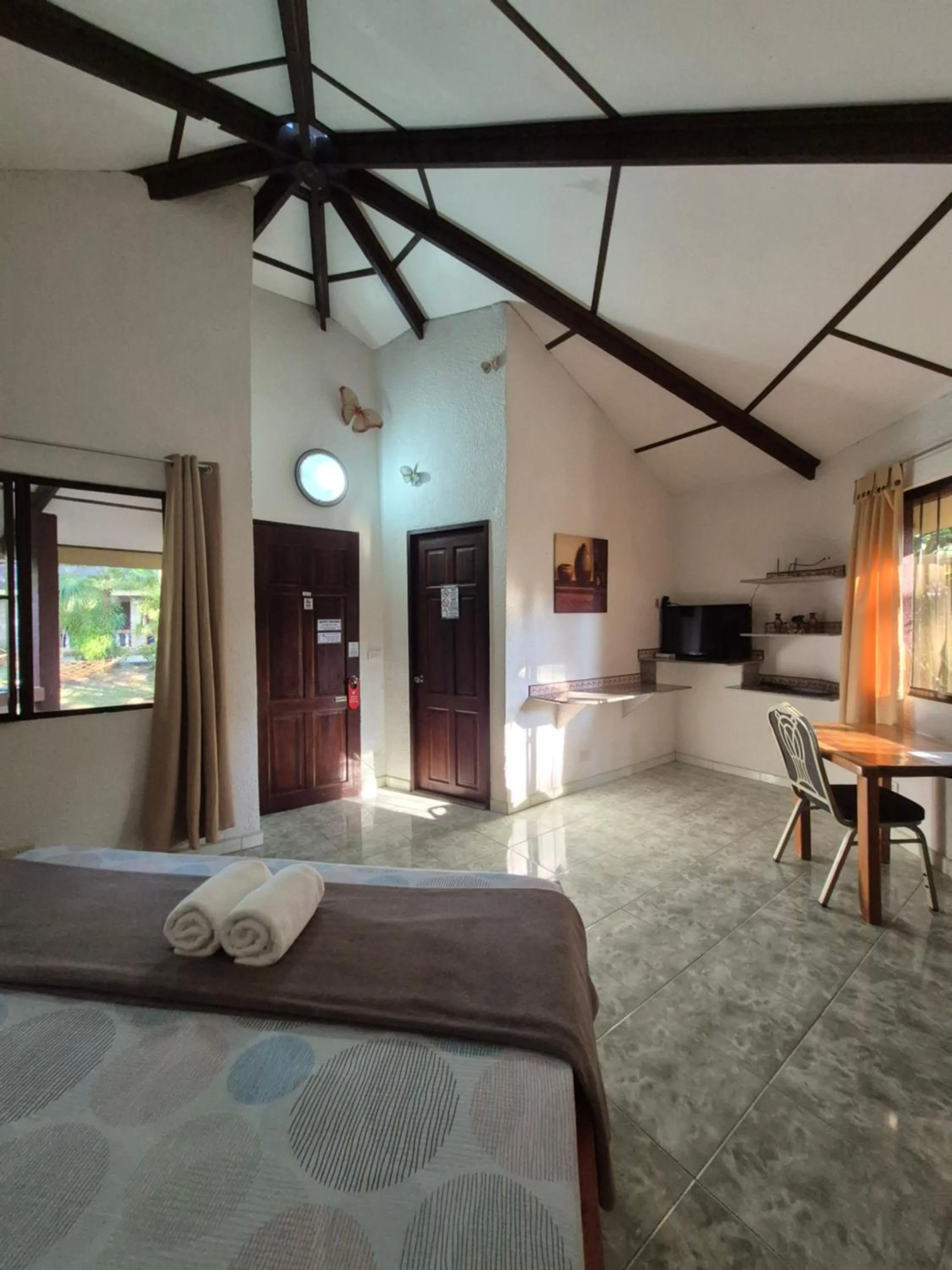 Bed in ALONALAND RESORT