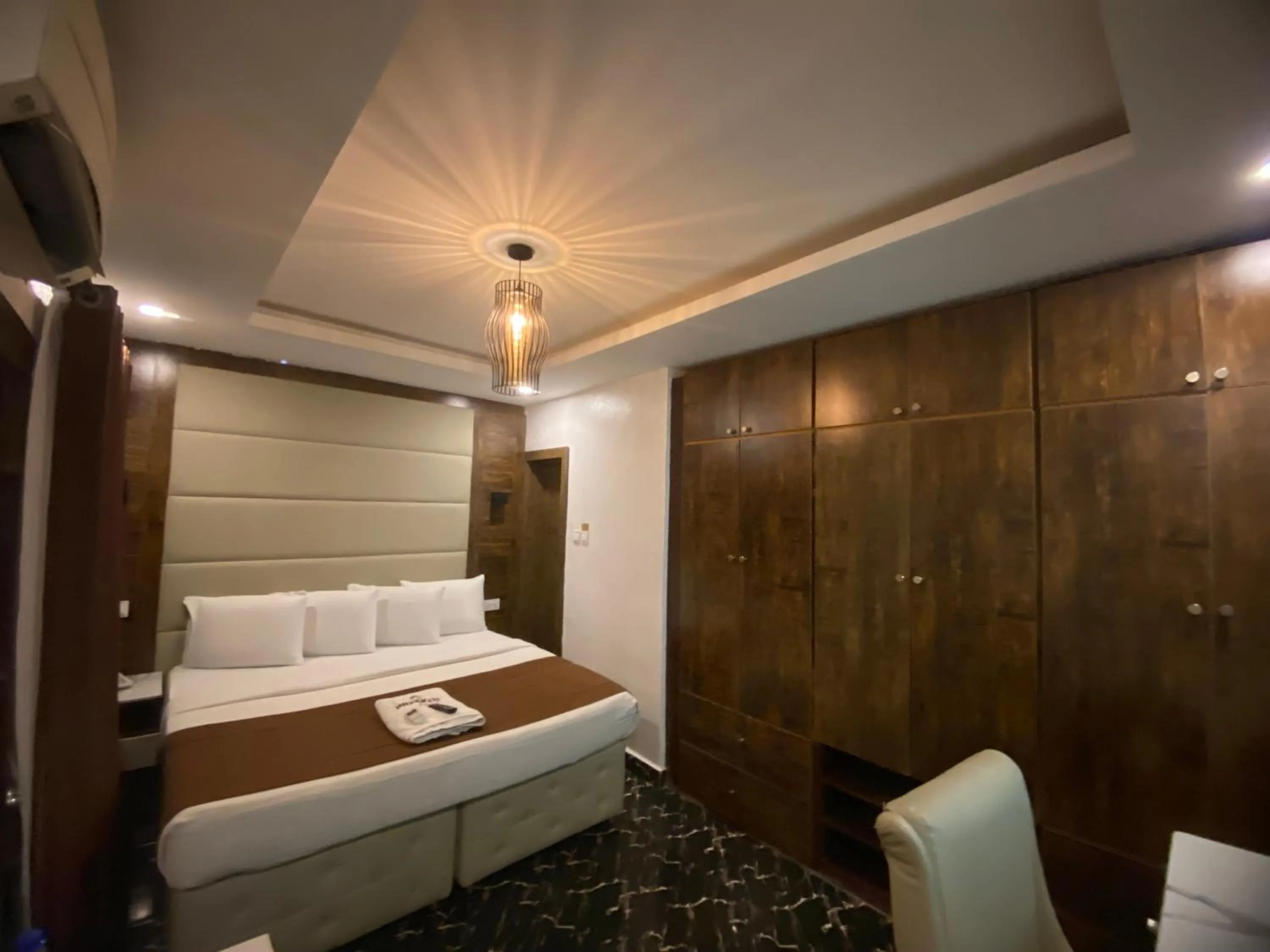 Bed in Presken Hotel Oniru, Victoria Island