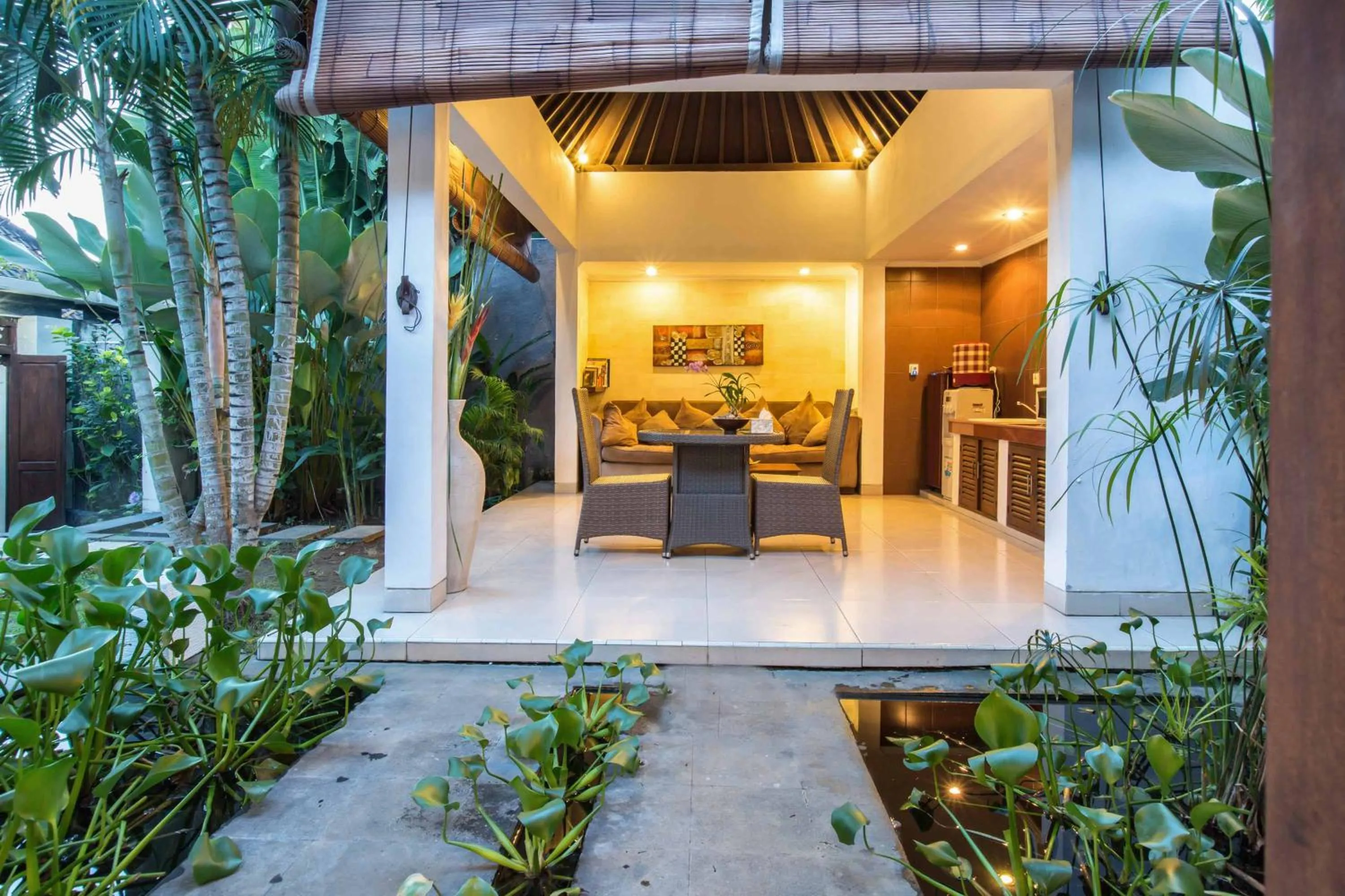 Floor plan in Villa Bali Zen Kerobokan