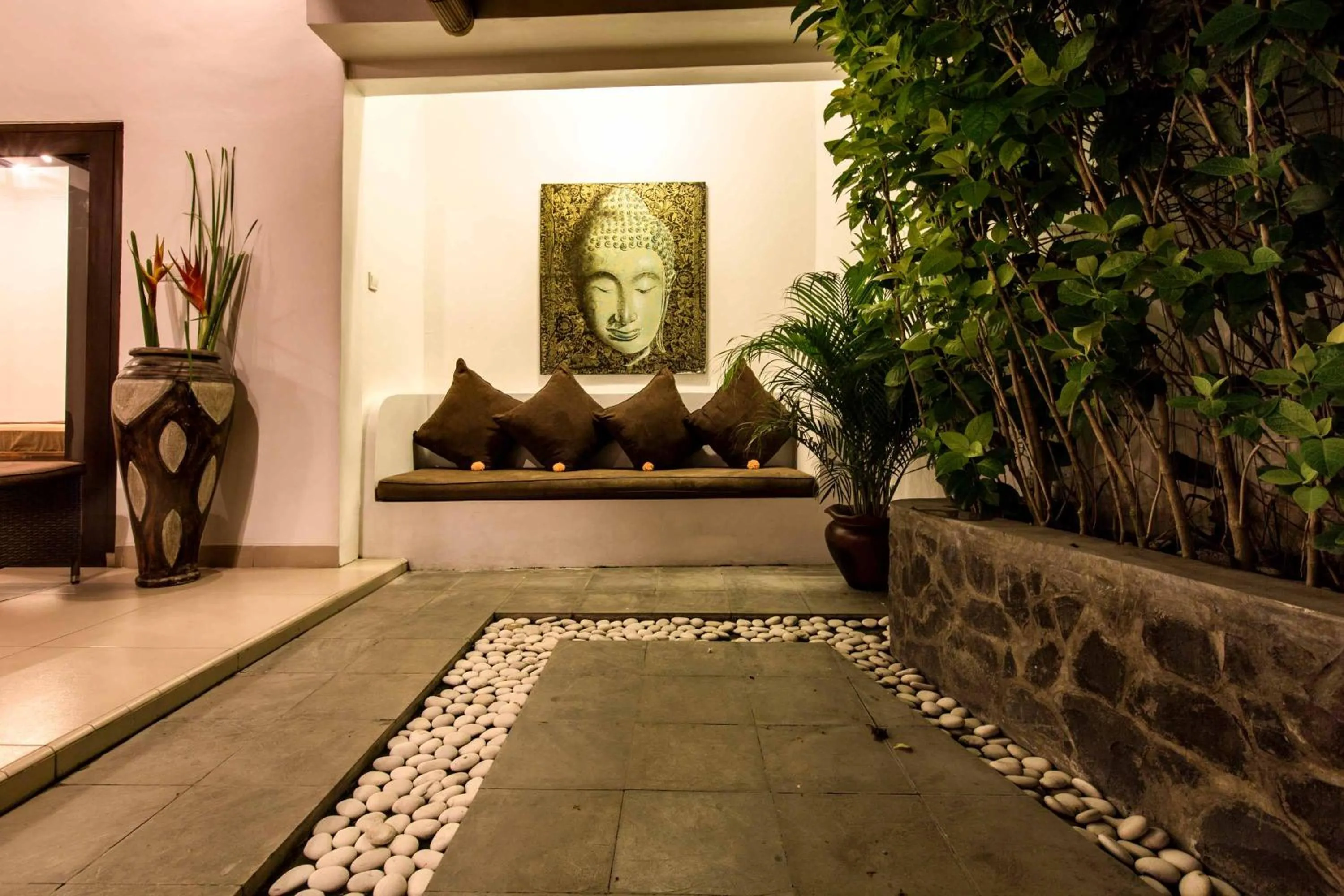 Seating area in Villa Bali Zen Kerobokan