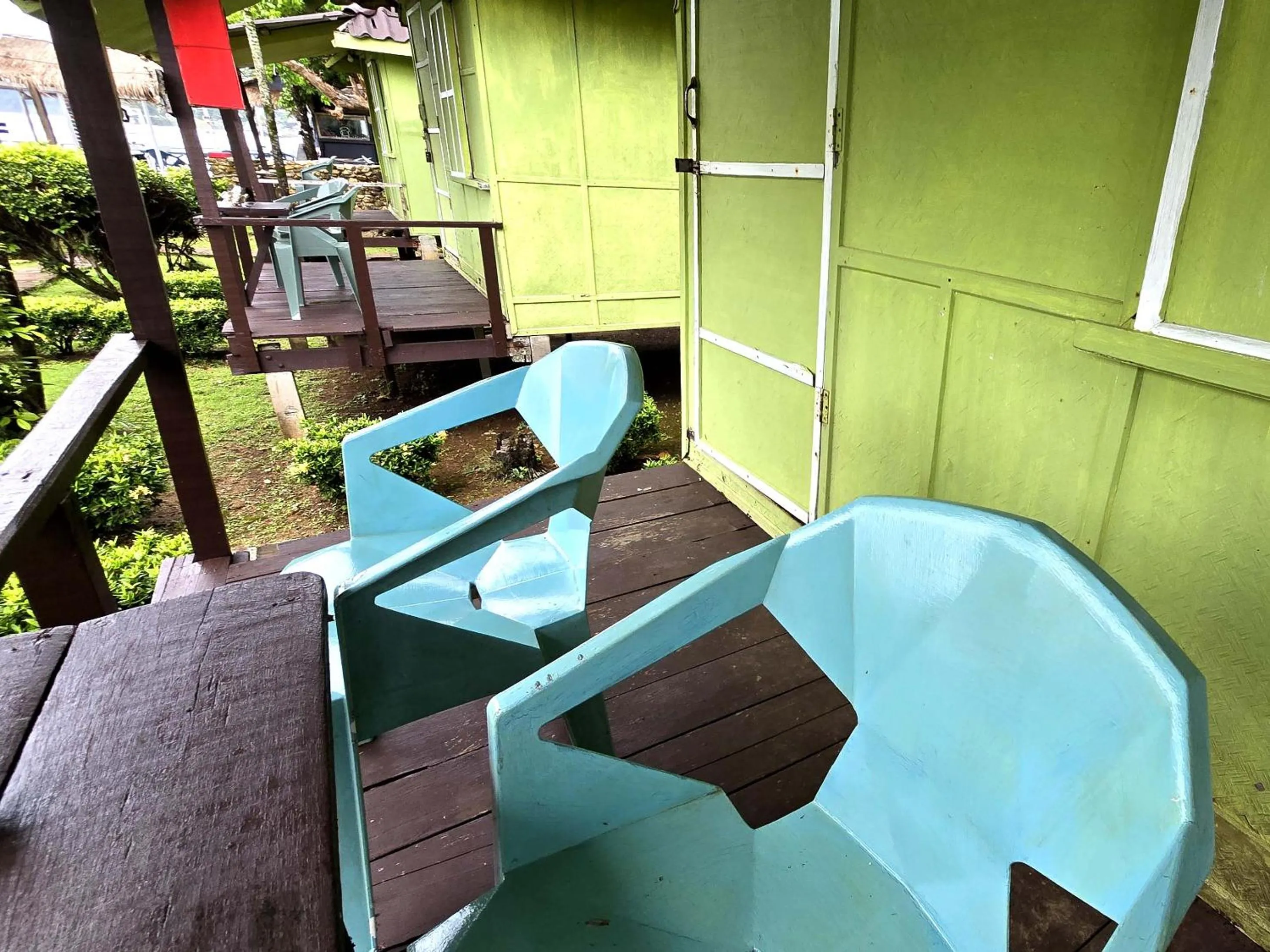 Balcony/Terrace in Kohchang 7 seaview bungalow