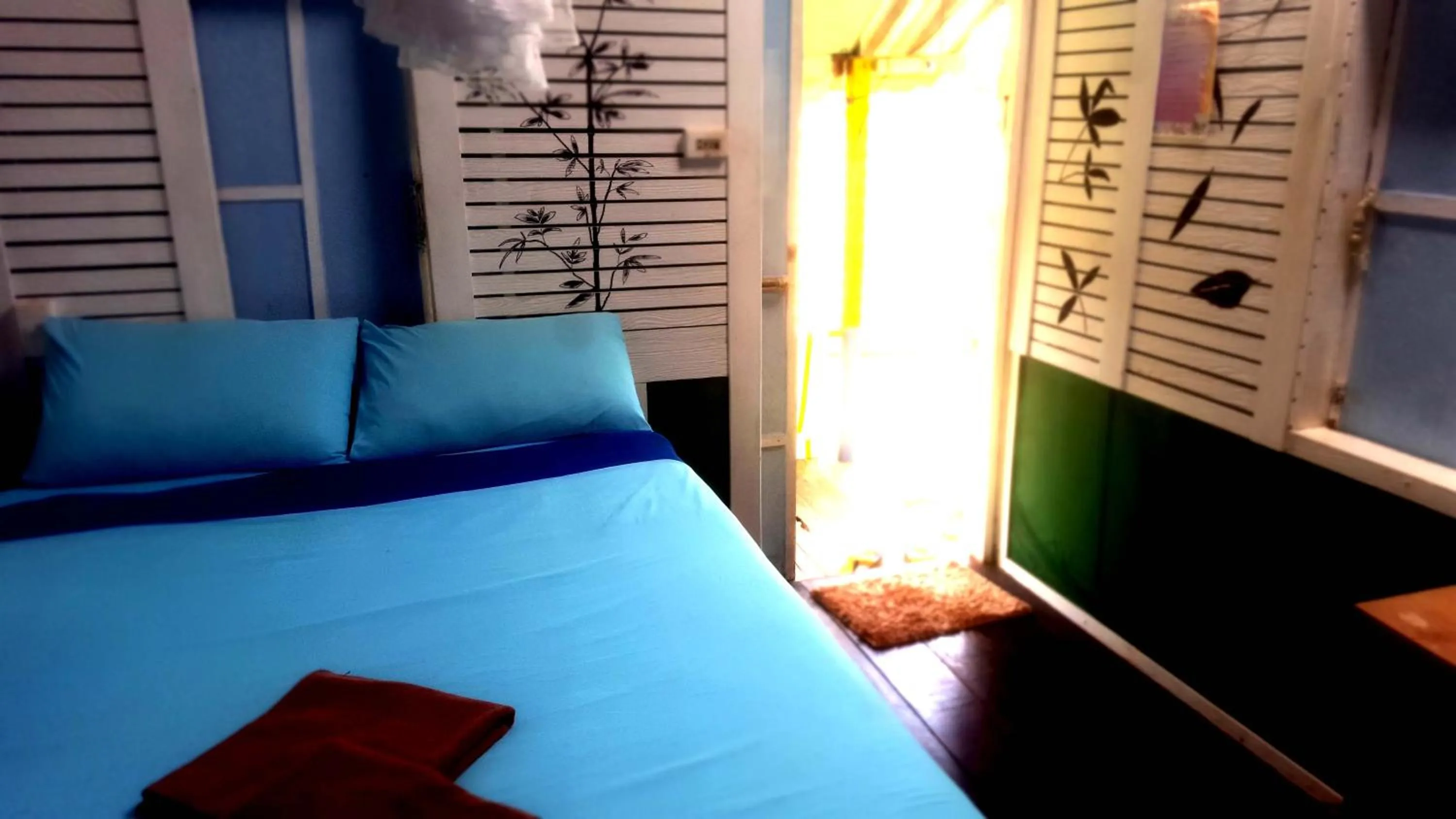 Bedroom, Bed in Kohchang 7 seaview bungalow