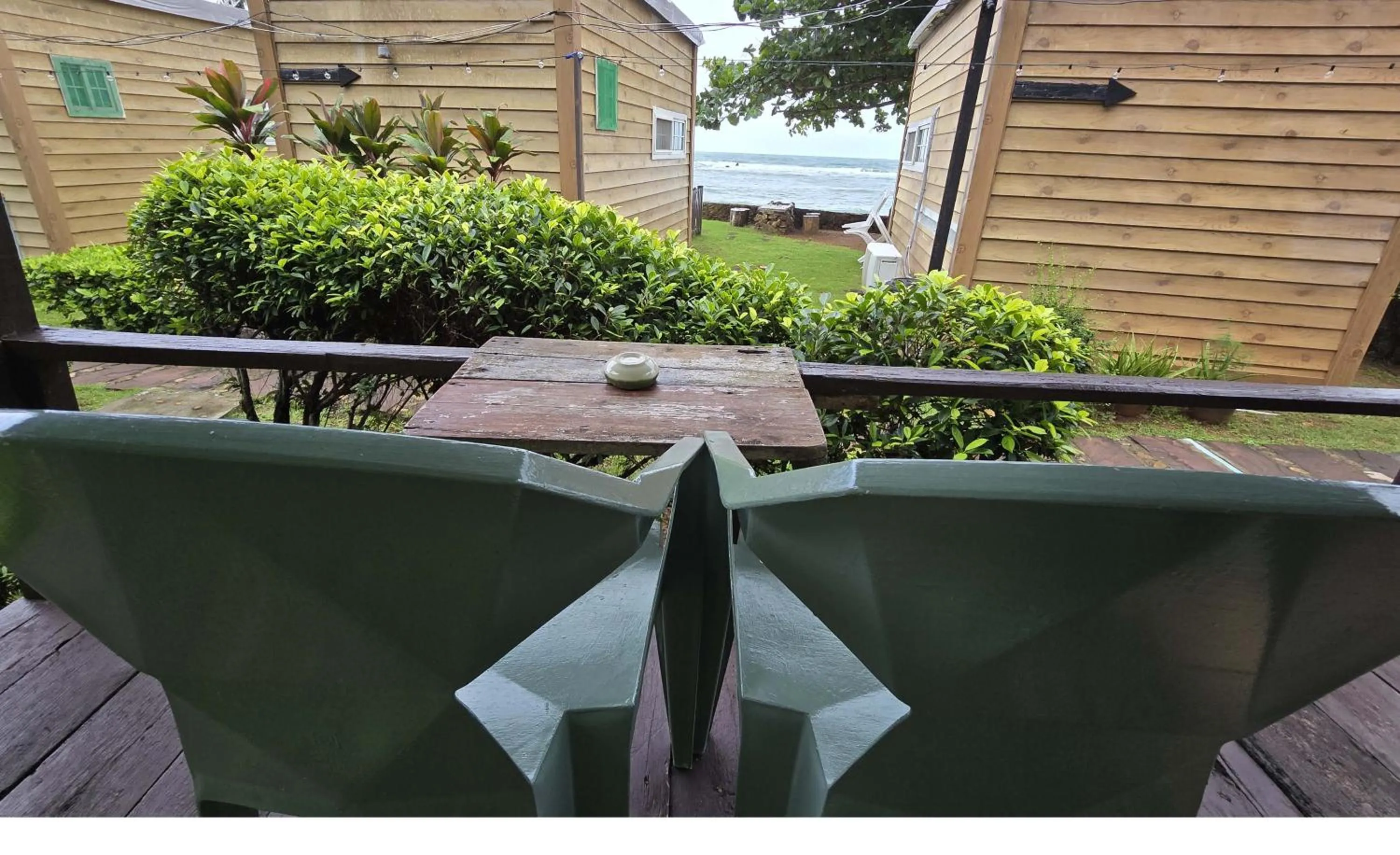 Balcony/Terrace in Kohchang 7 seaview bungalow