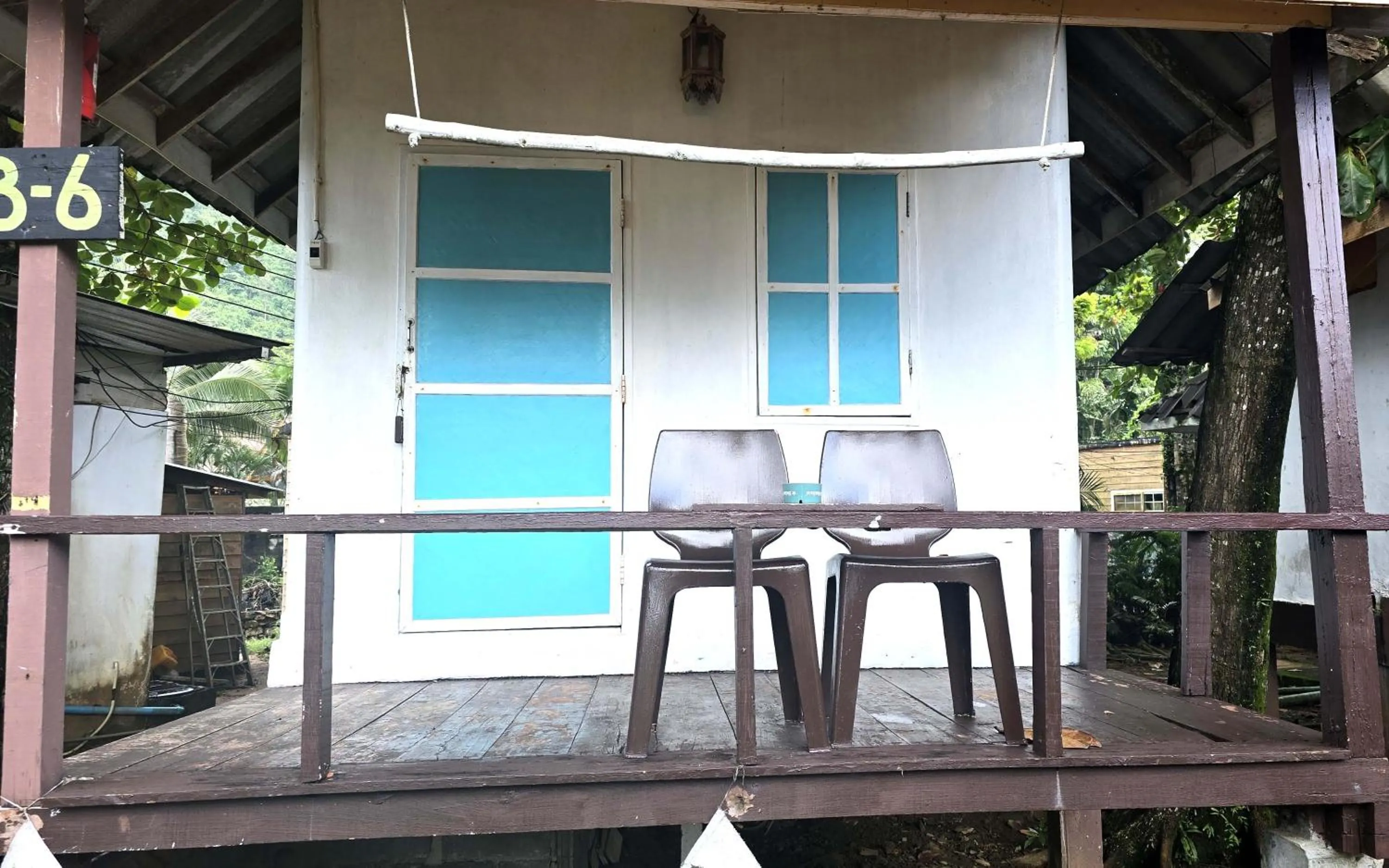 Balcony/Terrace in Kohchang 7 seaview bungalow