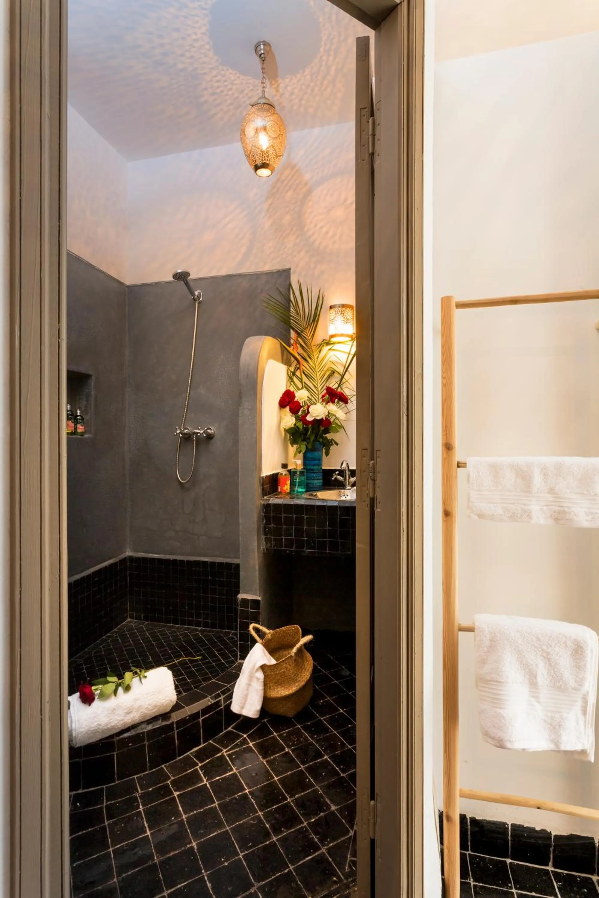 Bathroom in Riad Lumière