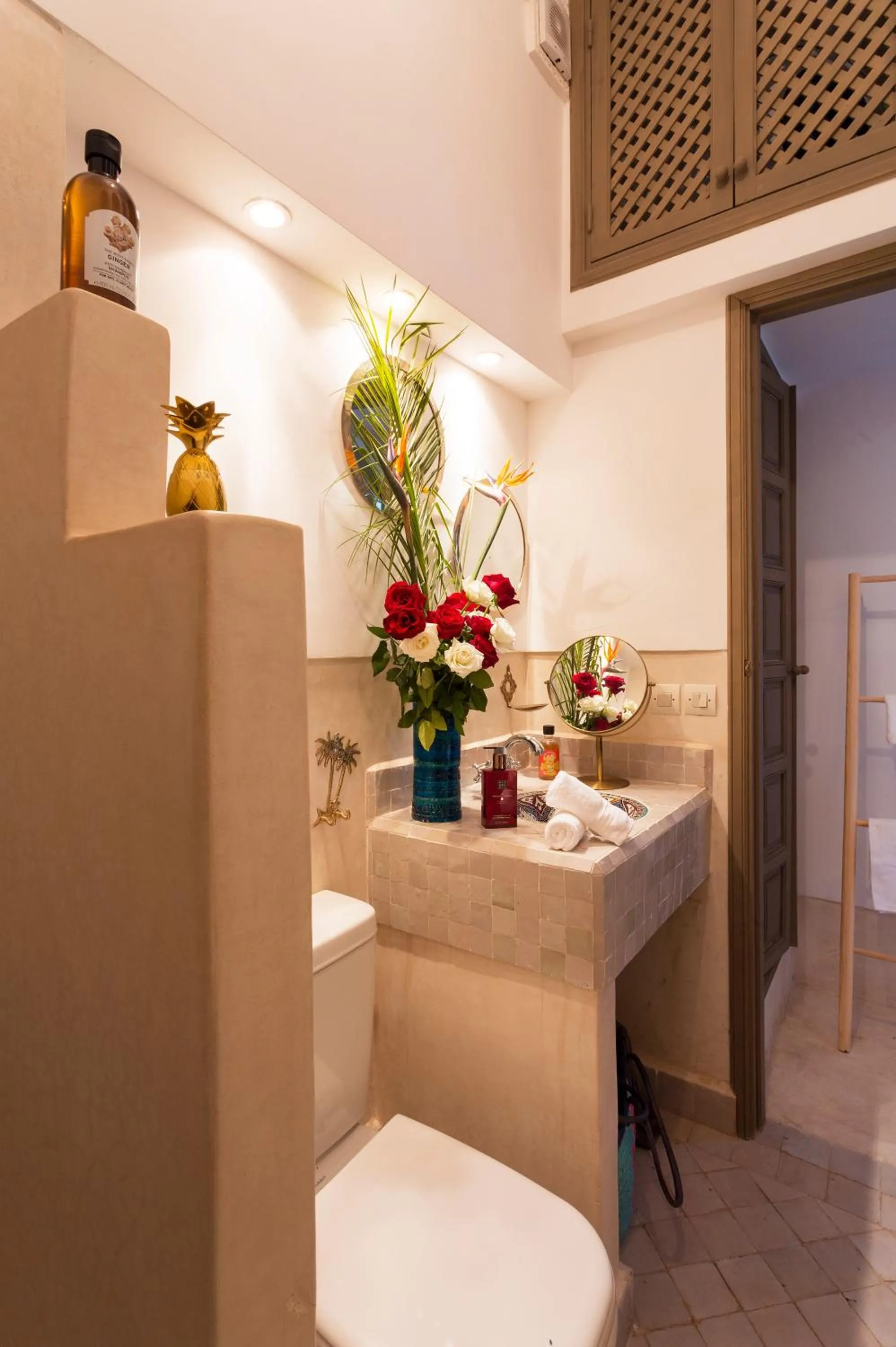 Bathroom in Riad Lumière