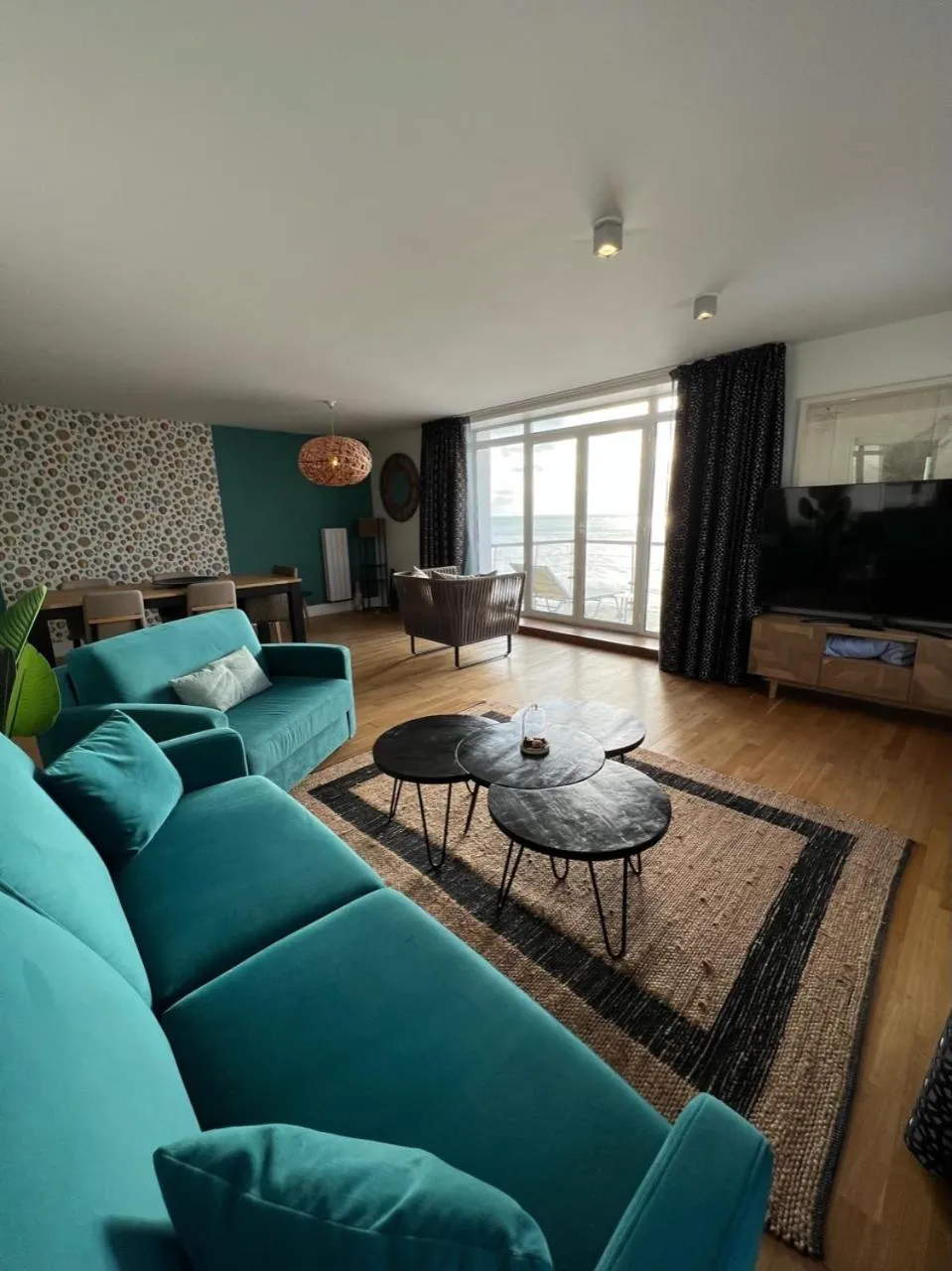 Living room in Les Sables Blancs