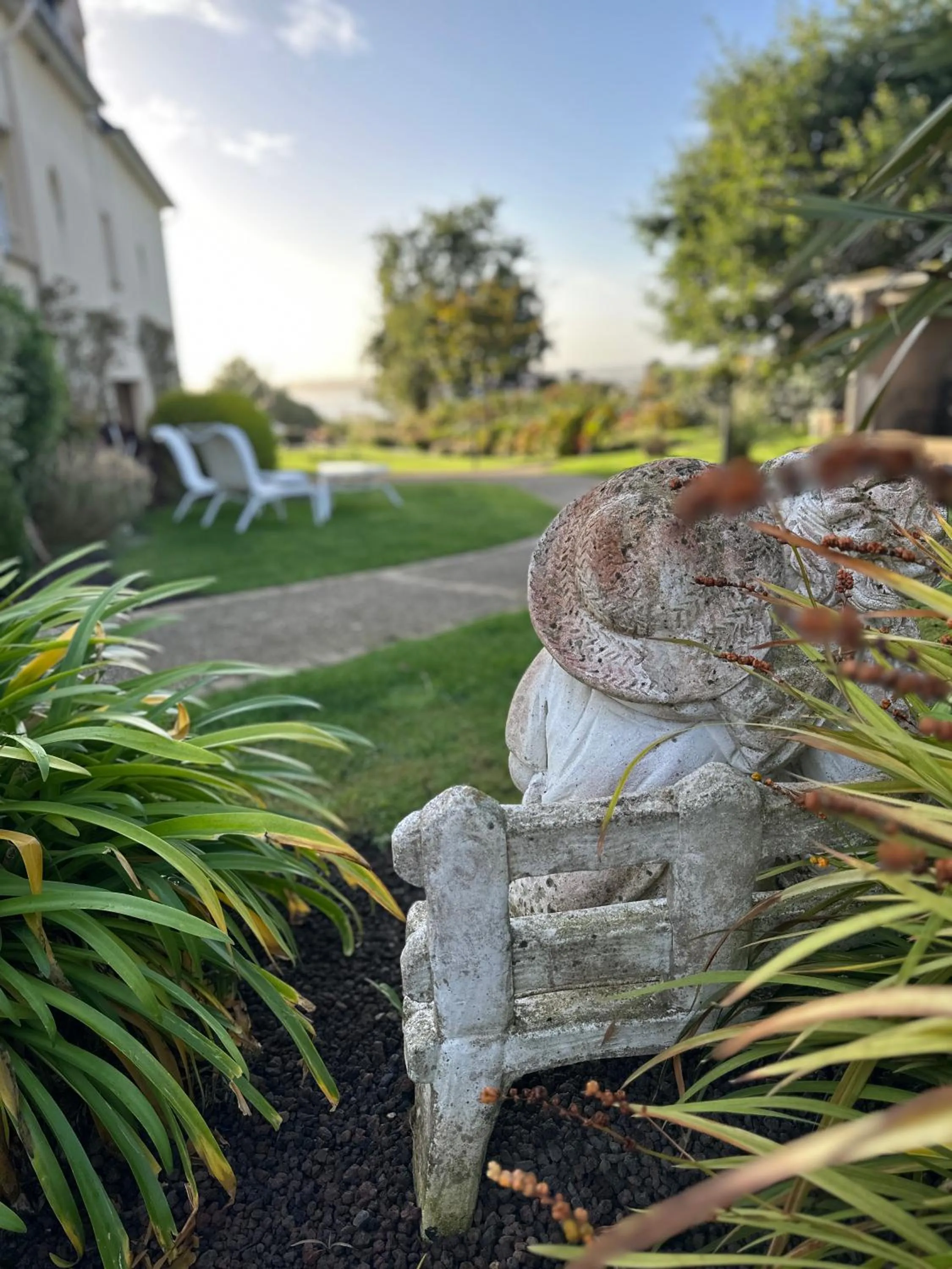 Natural landscape in Hôtel Les Agapanthes-Logis Hôtel