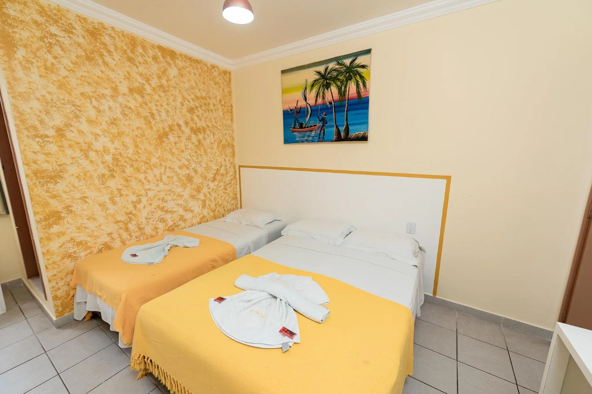 Bed in Pousada Terra do Sol Natal