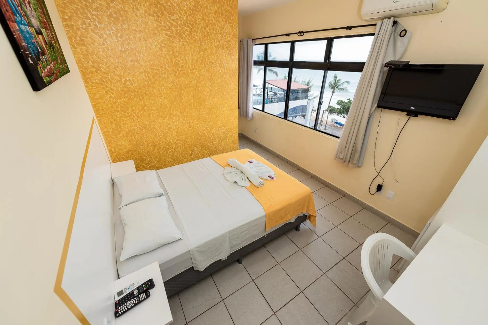 Bed in Pousada Terra do Sol Natal