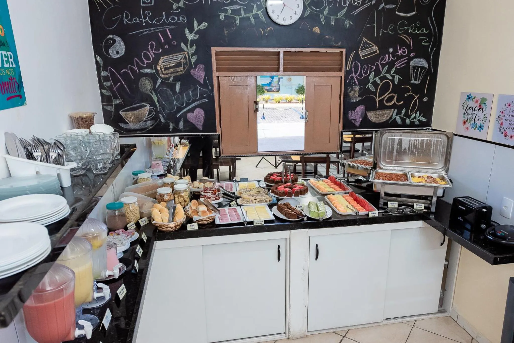 Breakfast in Pousada Terra do Sol Natal