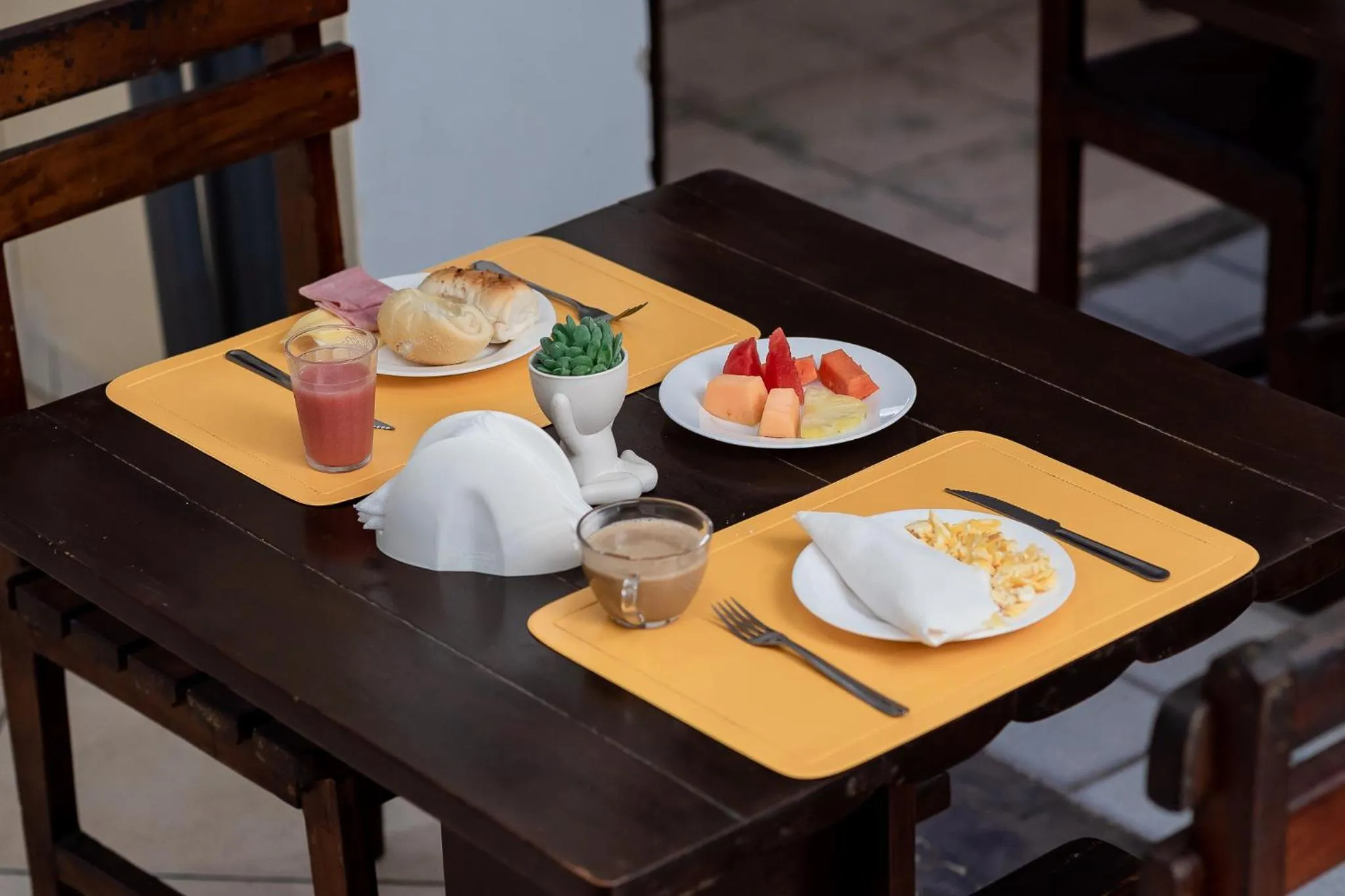 Breakfast in Pousada Terra do Sol Natal