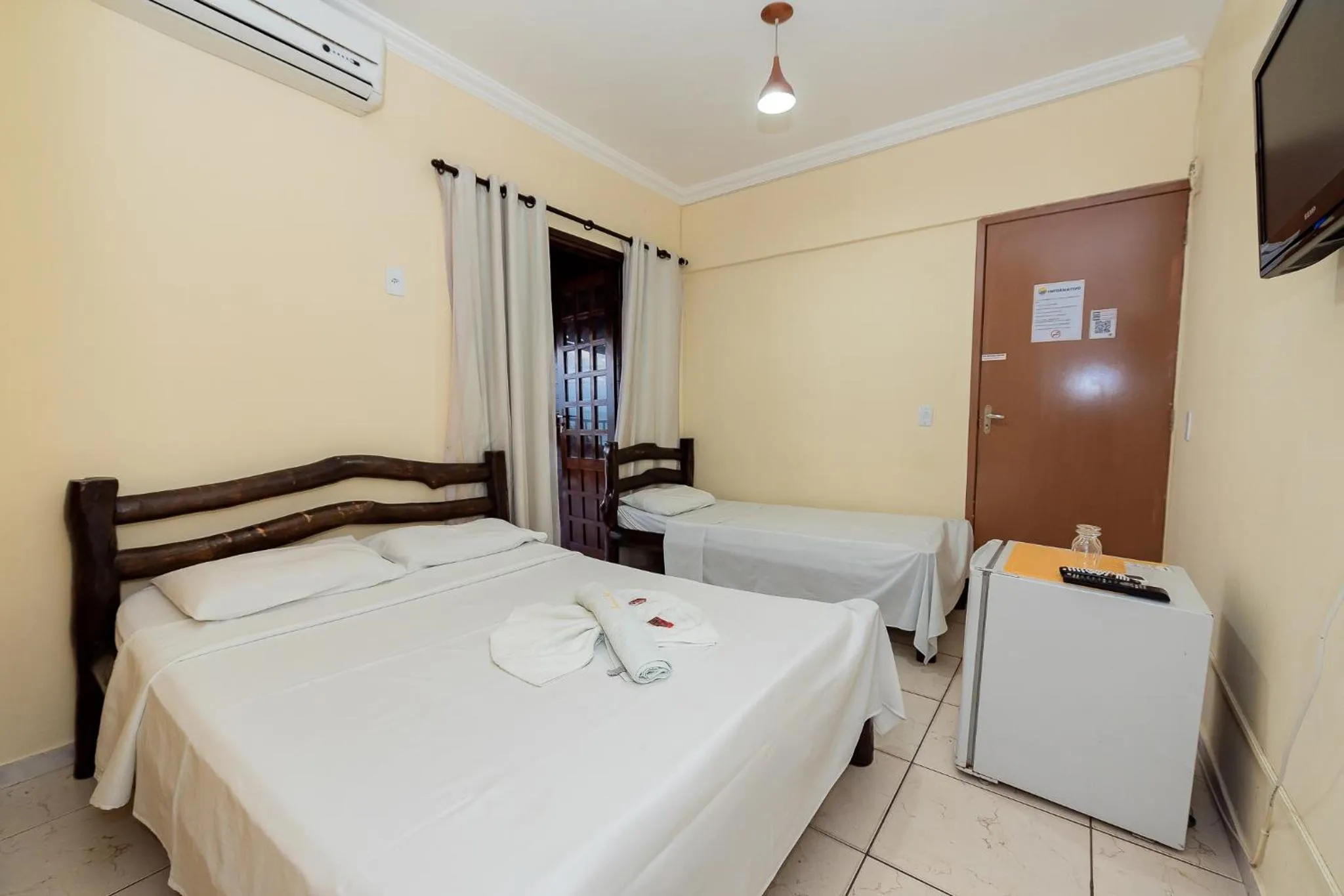 Bed in Pousada Terra do Sol Natal