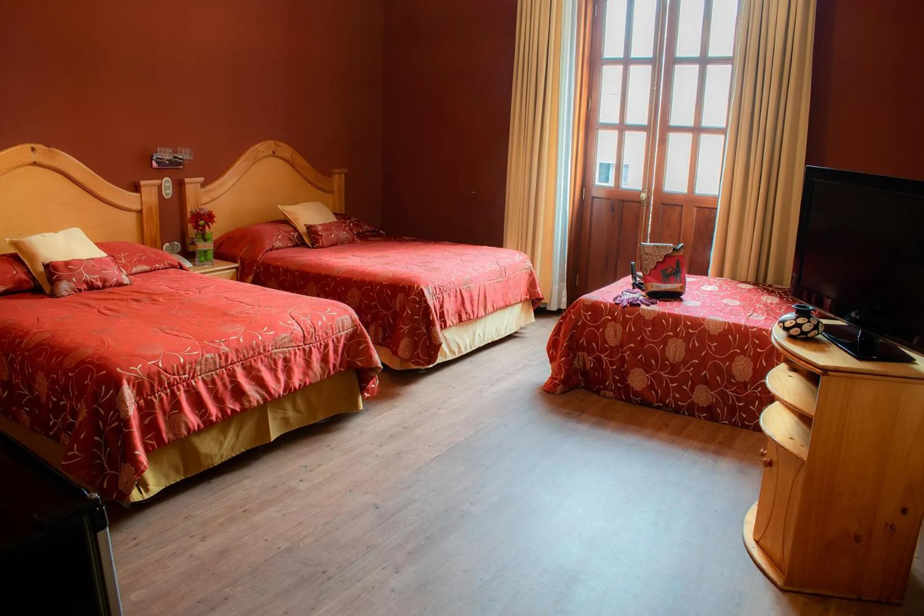 Bed in Hotel Inka Path