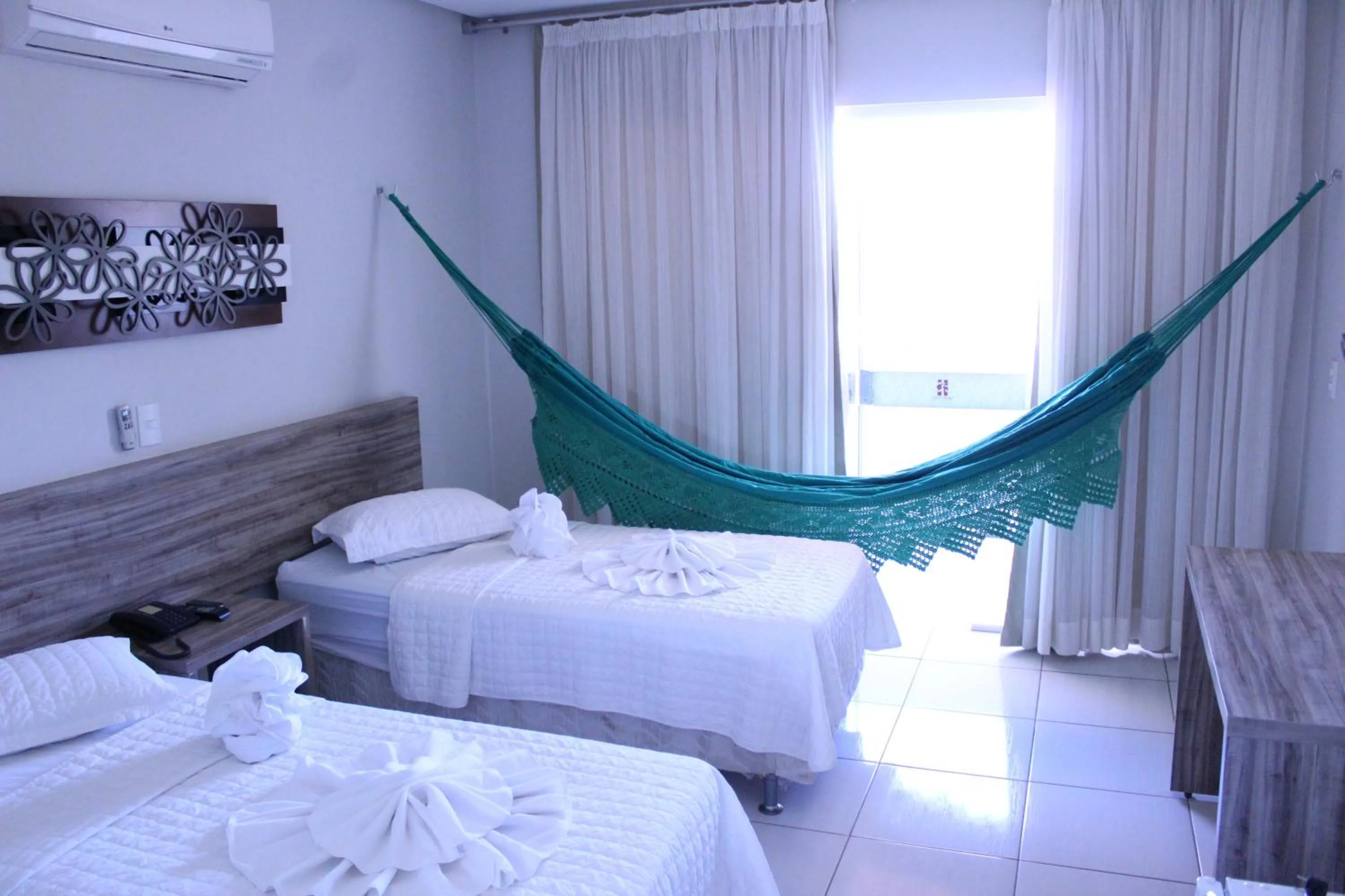 Bed in Santa Rosa Hotel