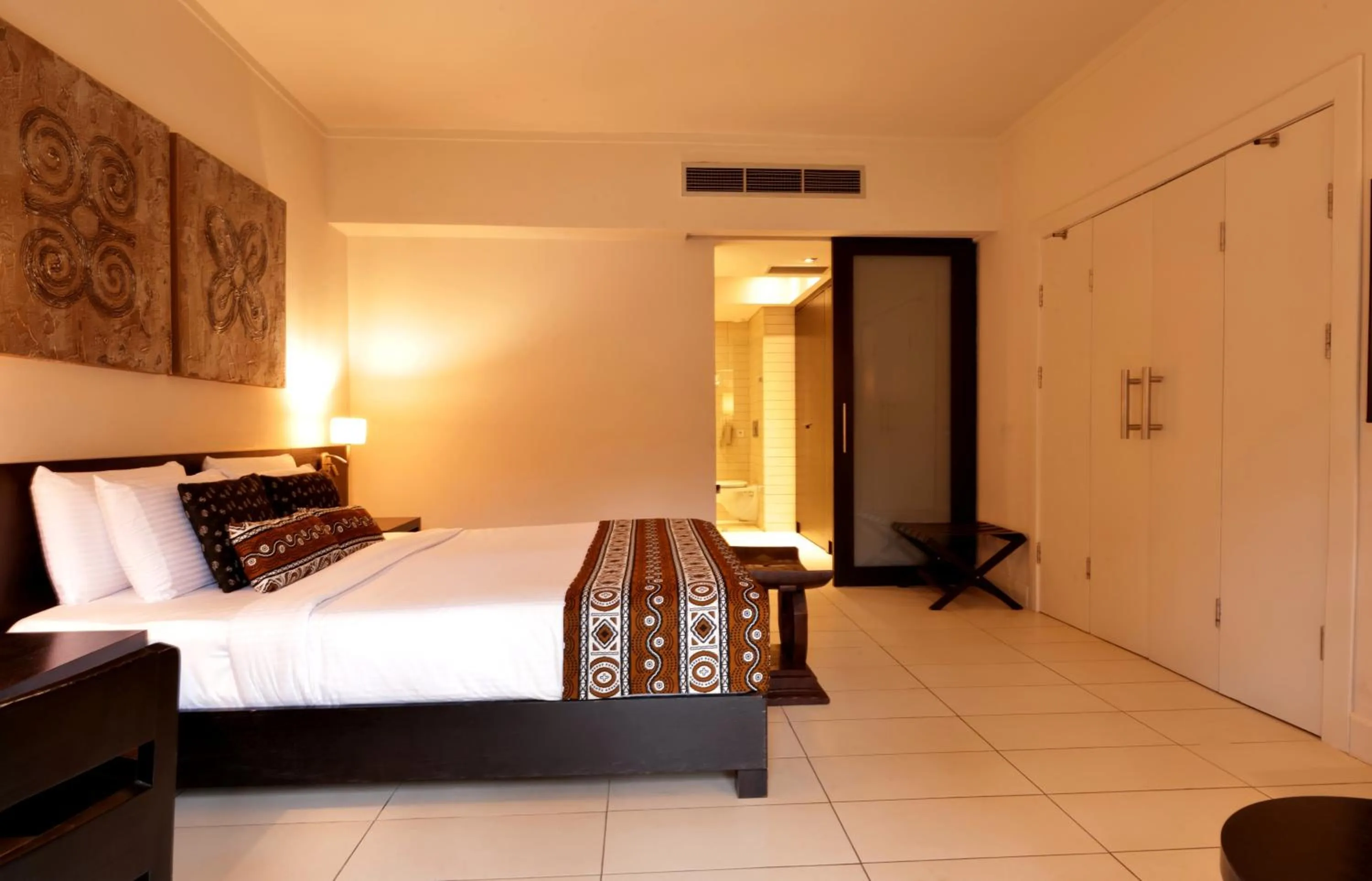 Bedroom in Labadi Beach Hotel