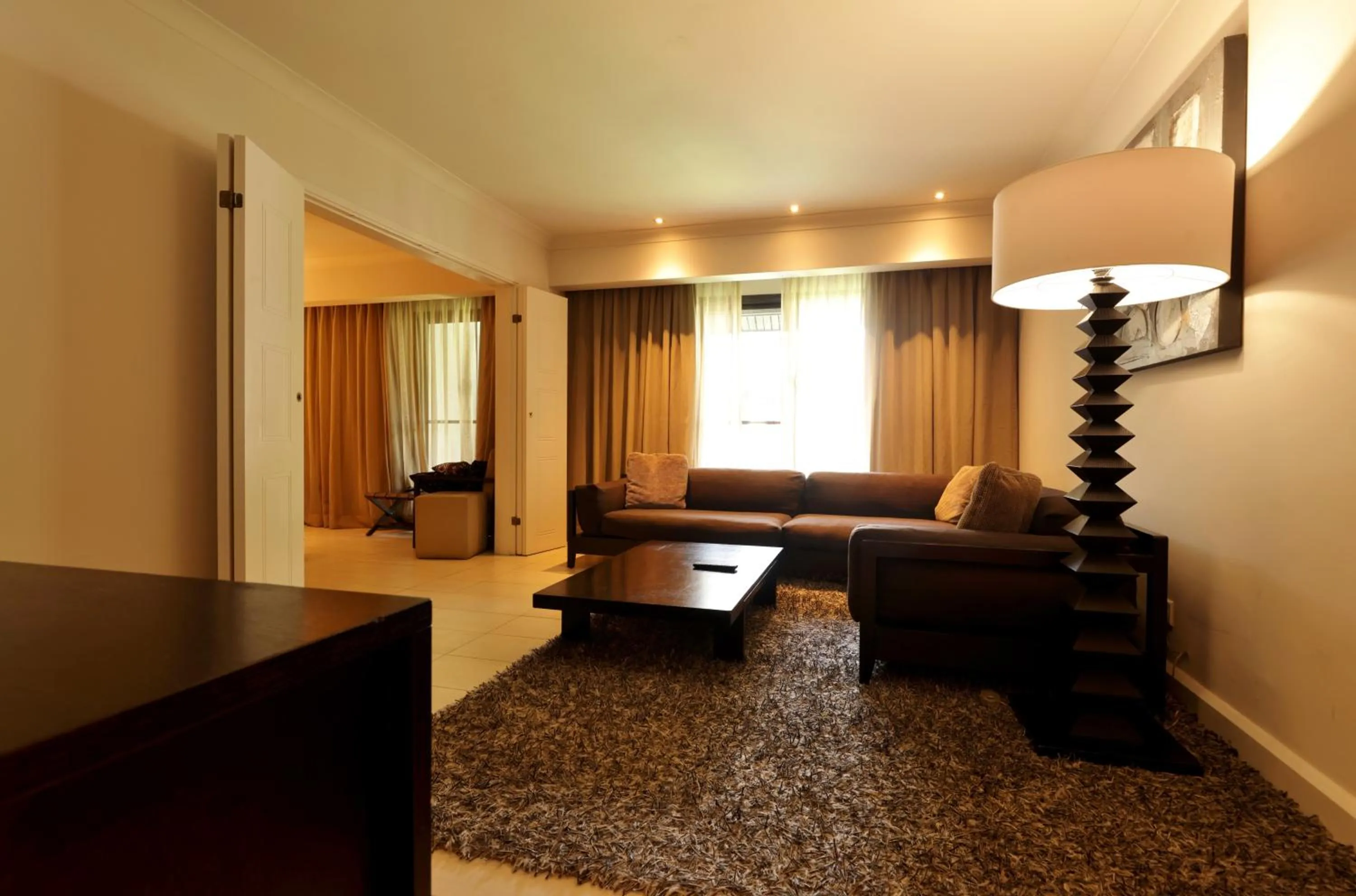 Living room in Labadi Beach Hotel